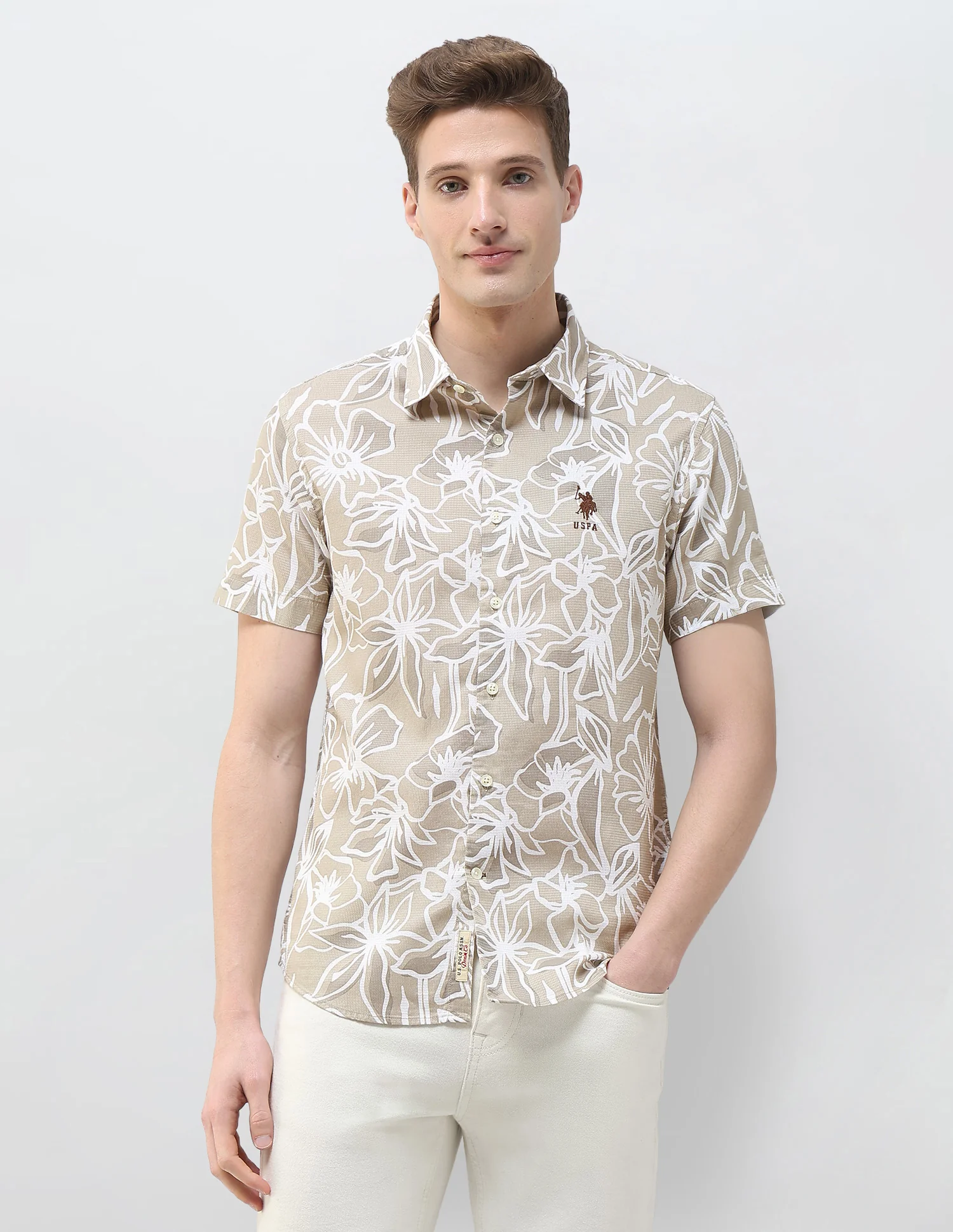 Floral Printed Summer House Shirt - Image 6