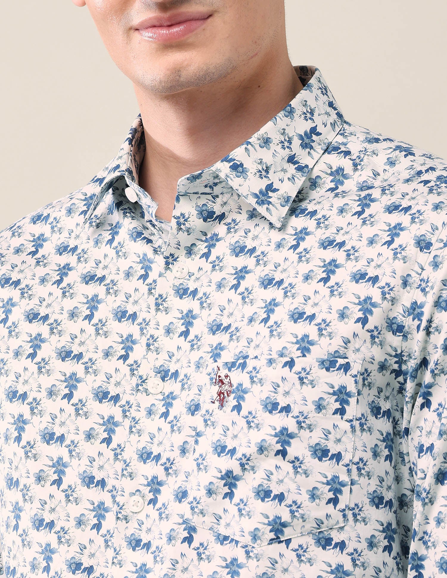 Floral Tailored Fit Shirt - Image 7