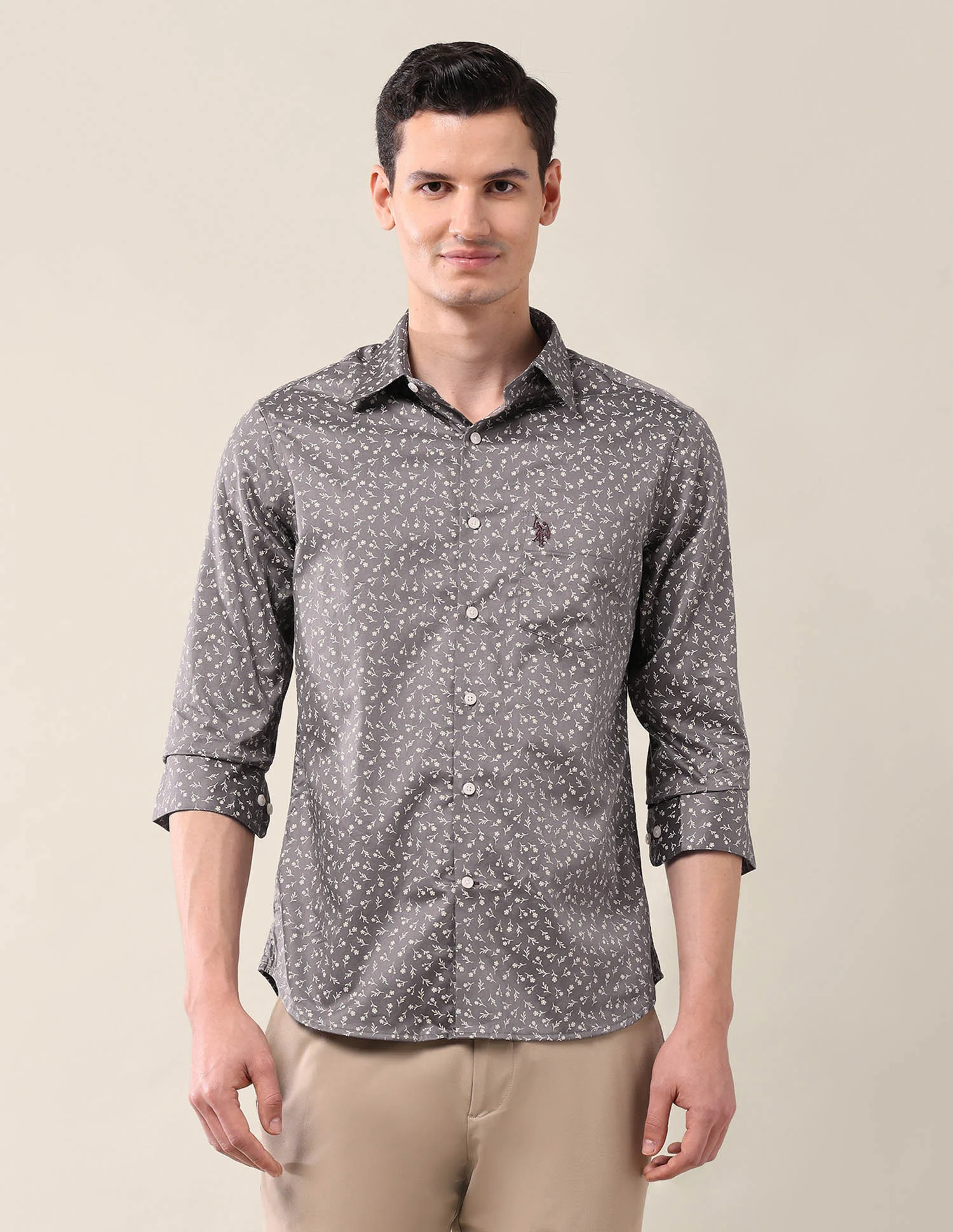 Floral Tailored Fit Shirt - Image 6