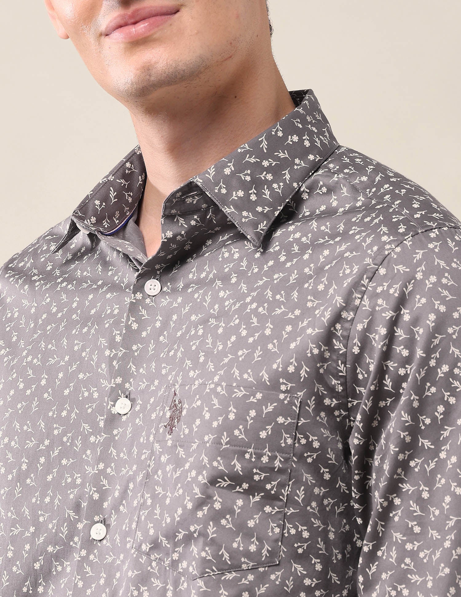 Floral Tailored Fit Shirt - Image 7