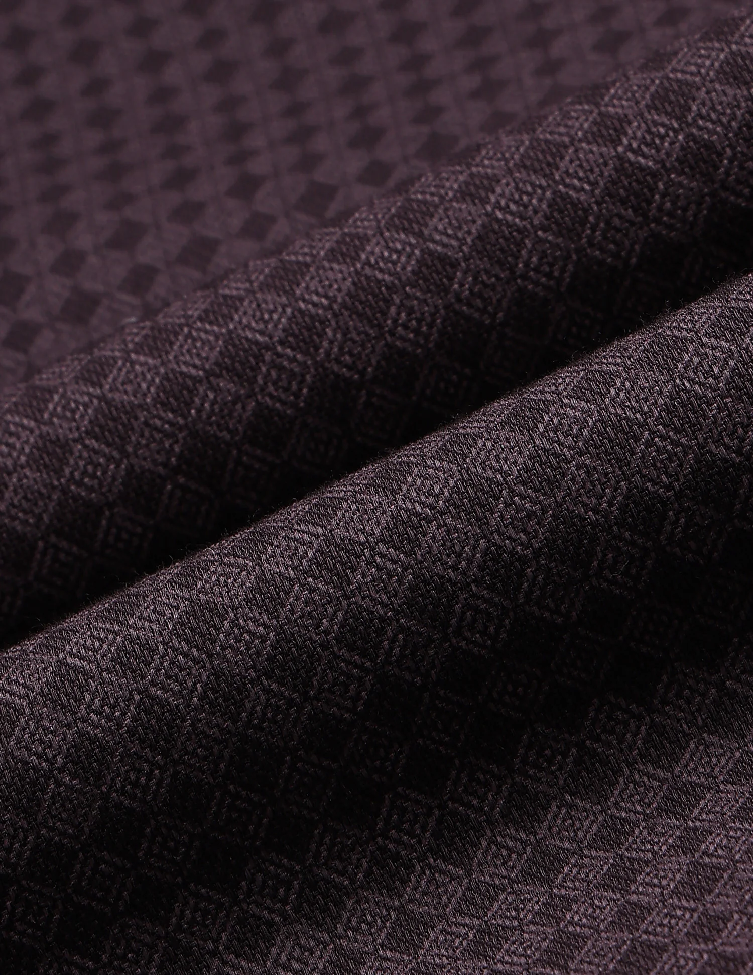 Geometric Printed Dobby Shirt - Image 2