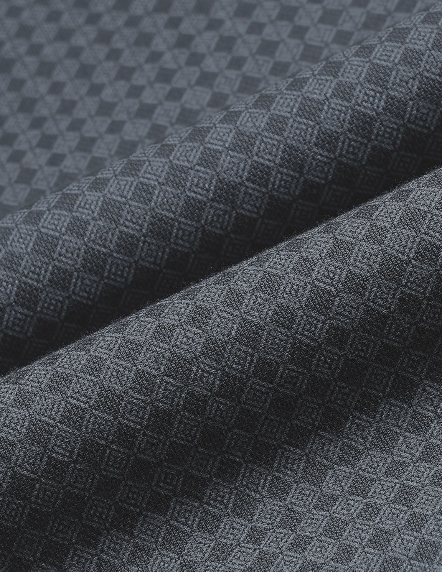 Geometric Printed Dobby Shirt - Image 2