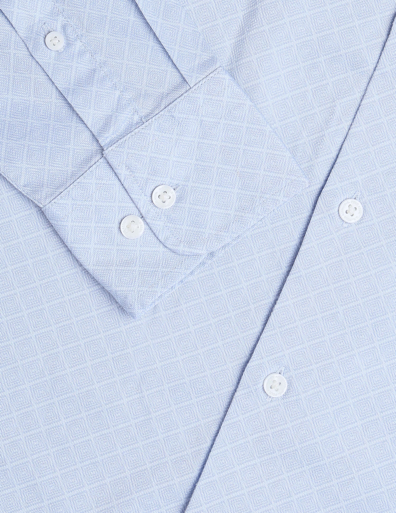 Geometric Printed Dobby Shirt - Image 8