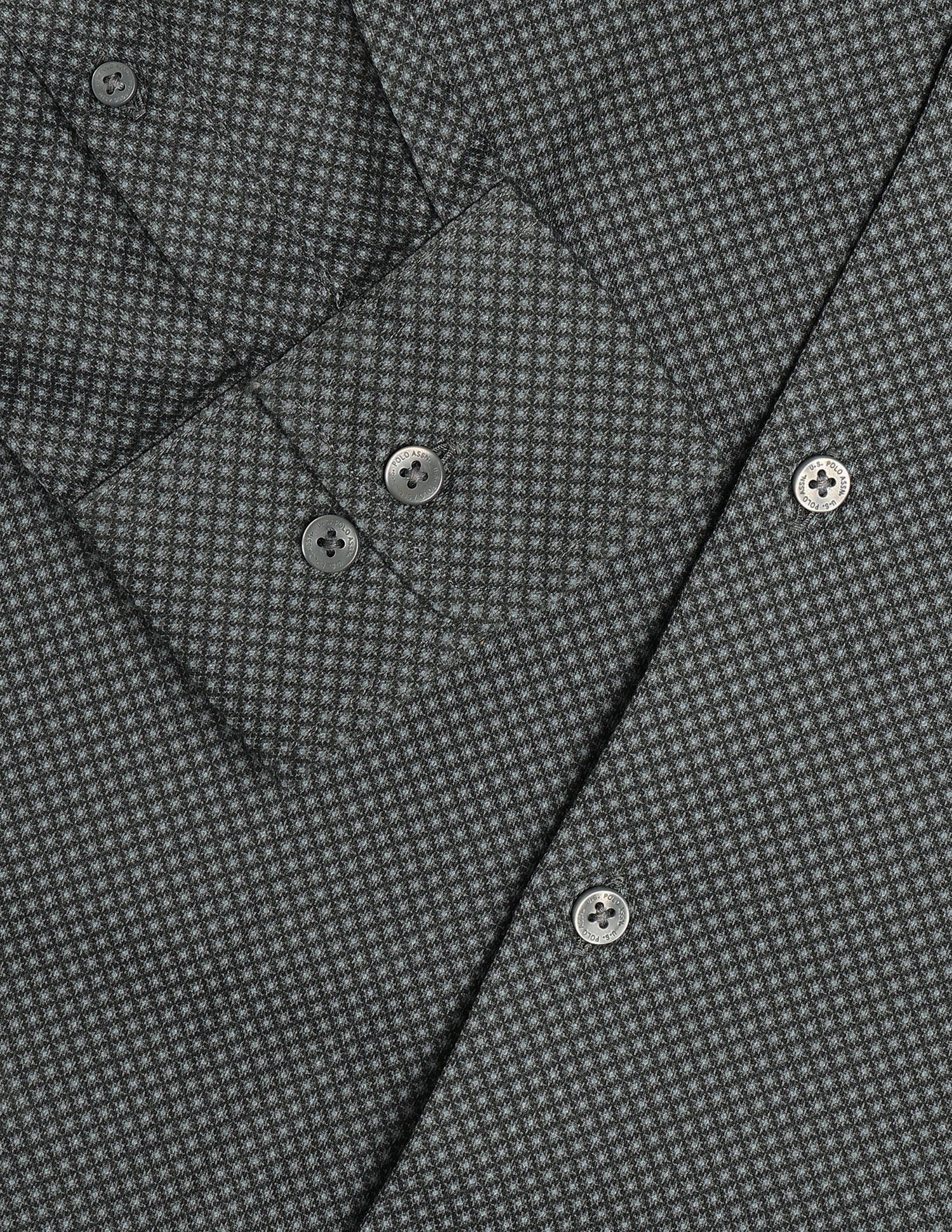 Geometric Printed Dobby Shirt - Image 8