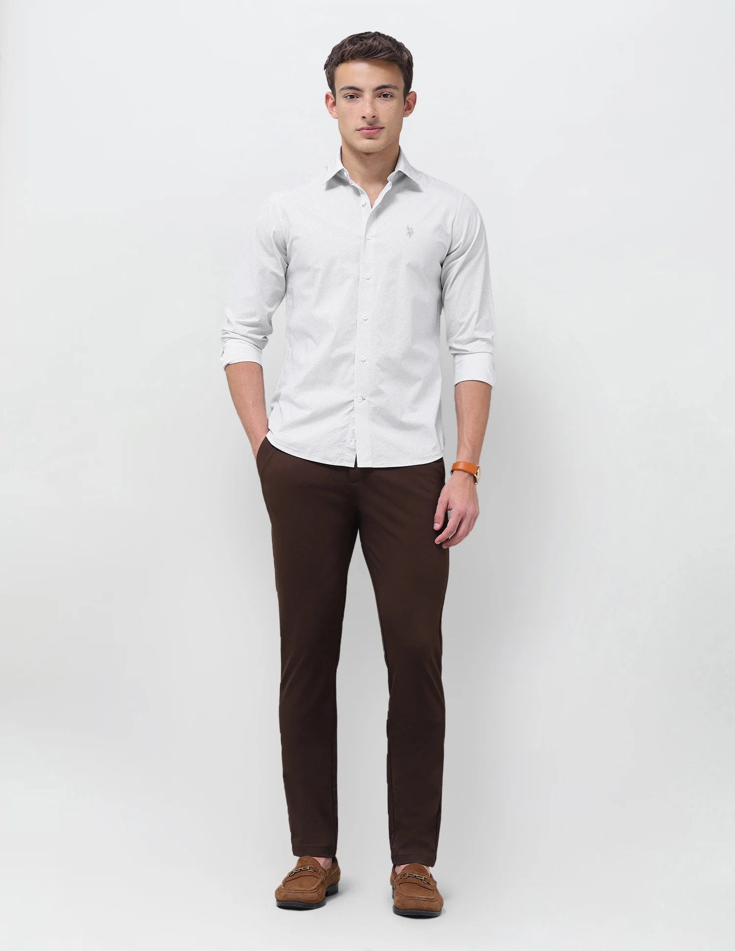 Geometric Printed Regular Fit Shirt - Image 3