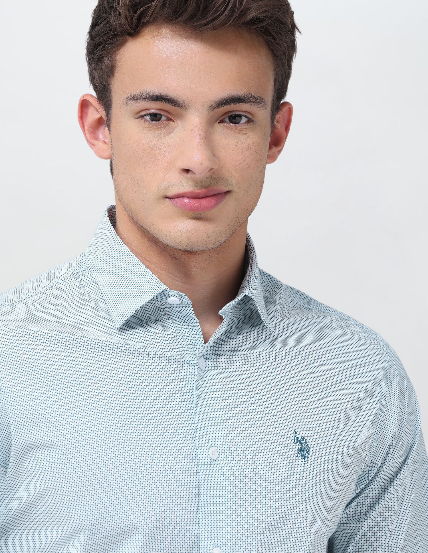 Geometric Printed Regular Fit Shirt - Image 7