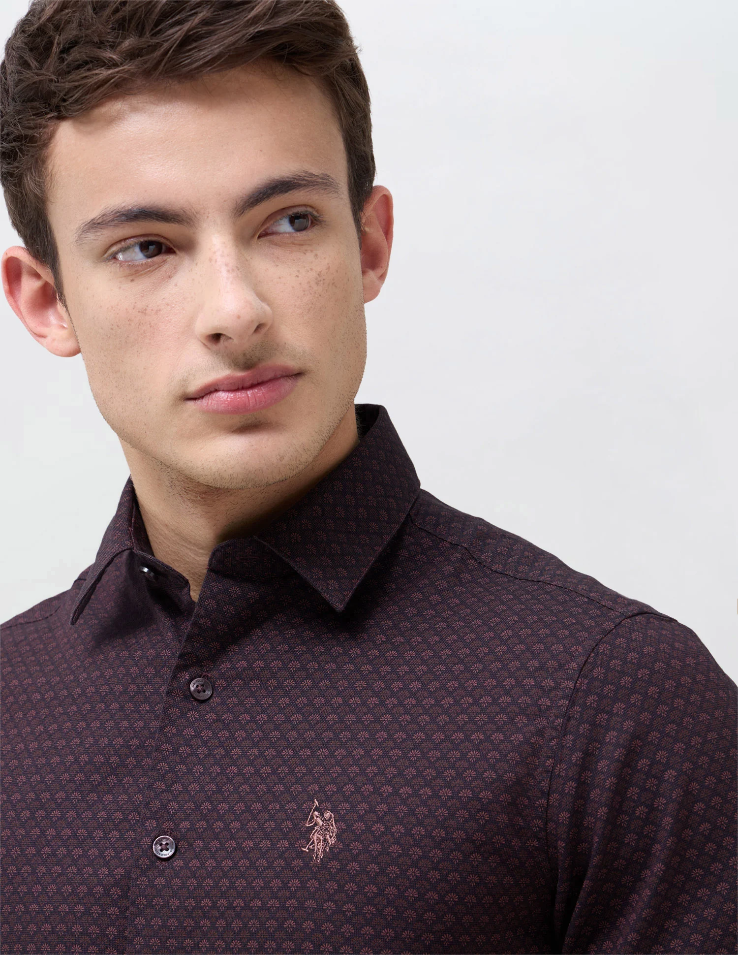 Geometric Printed Regular Fit Shirt - Image 7