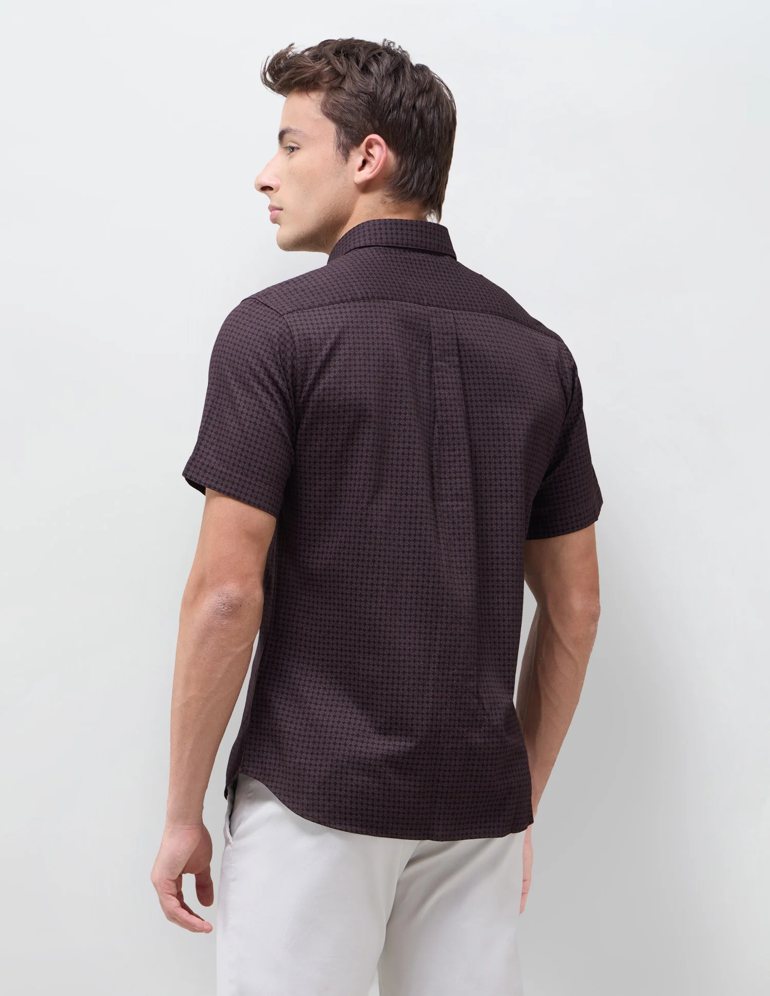 Geometric Printed Regular Fit Shirt - Image 5