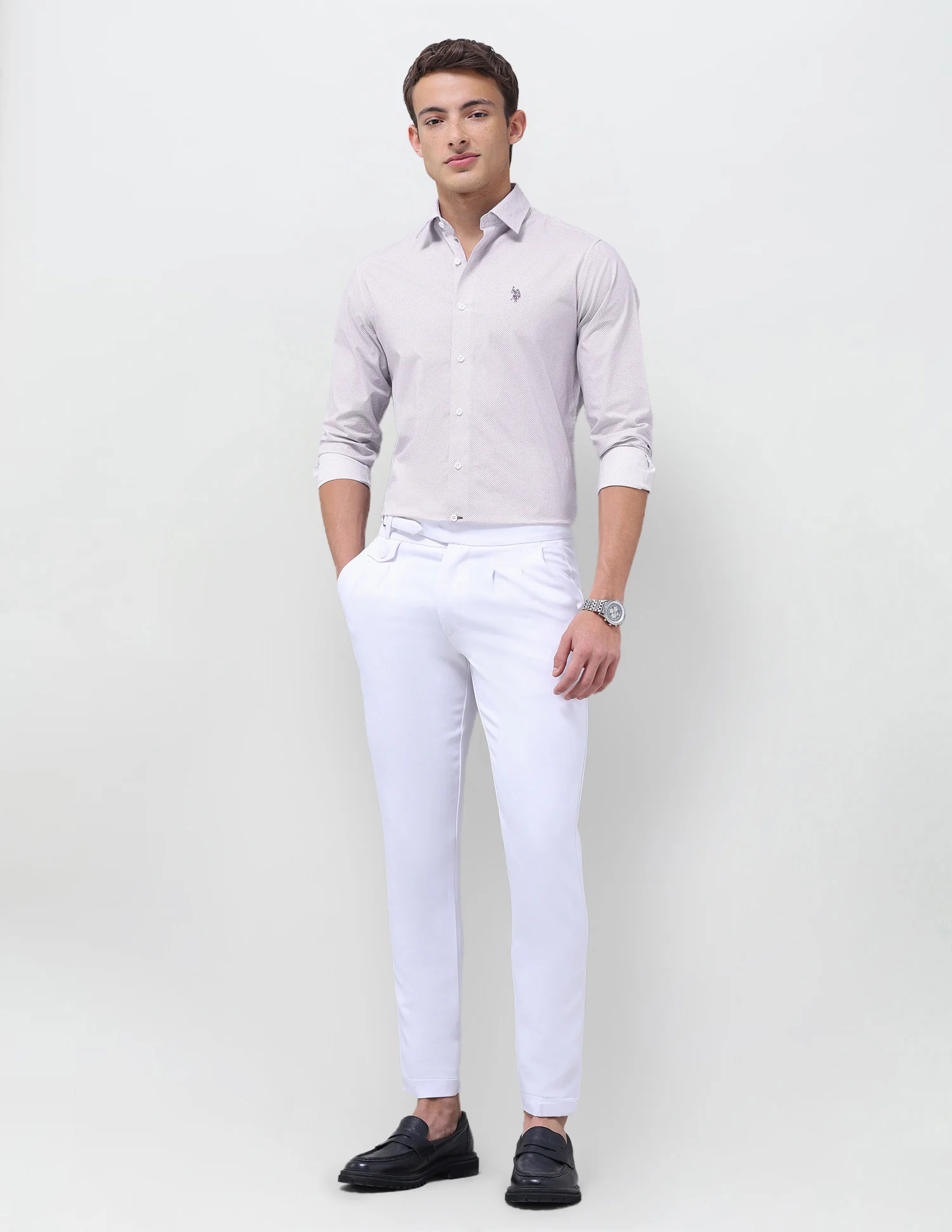 Geometric Printed Regular Fit Shirt - Image 3
