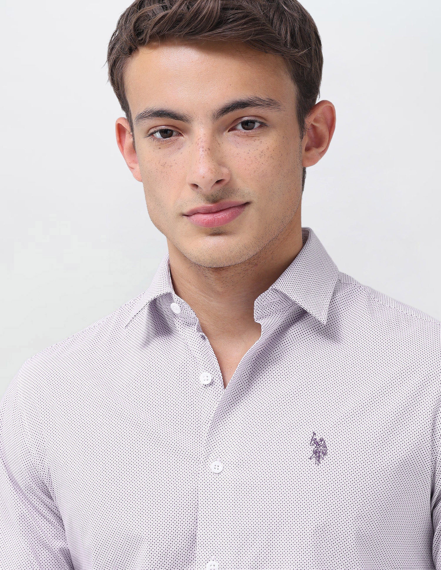 Geometric Printed Regular Fit Shirt - Image 7