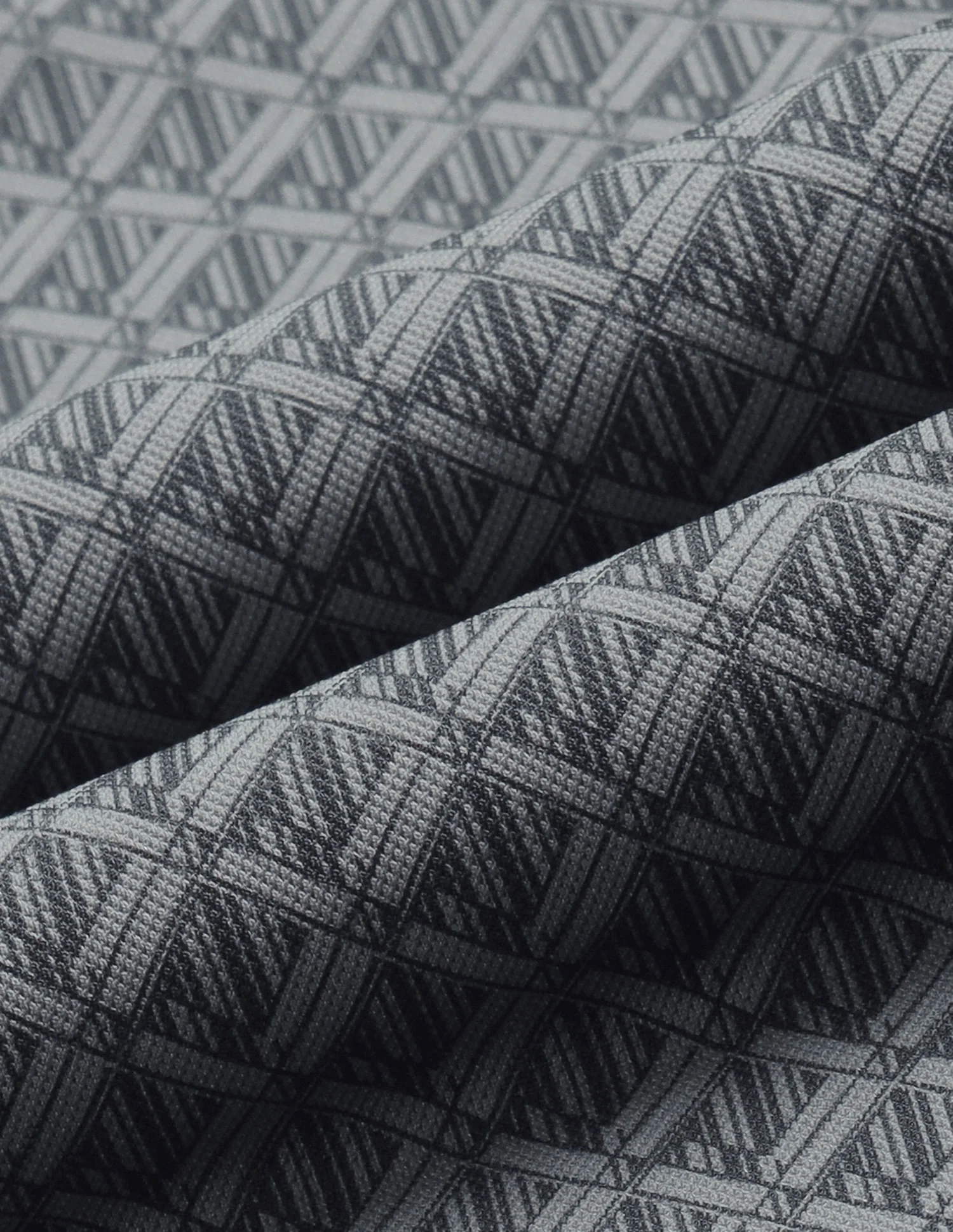 Geometric Printed Slim Fit Polo Shirt - Image 2