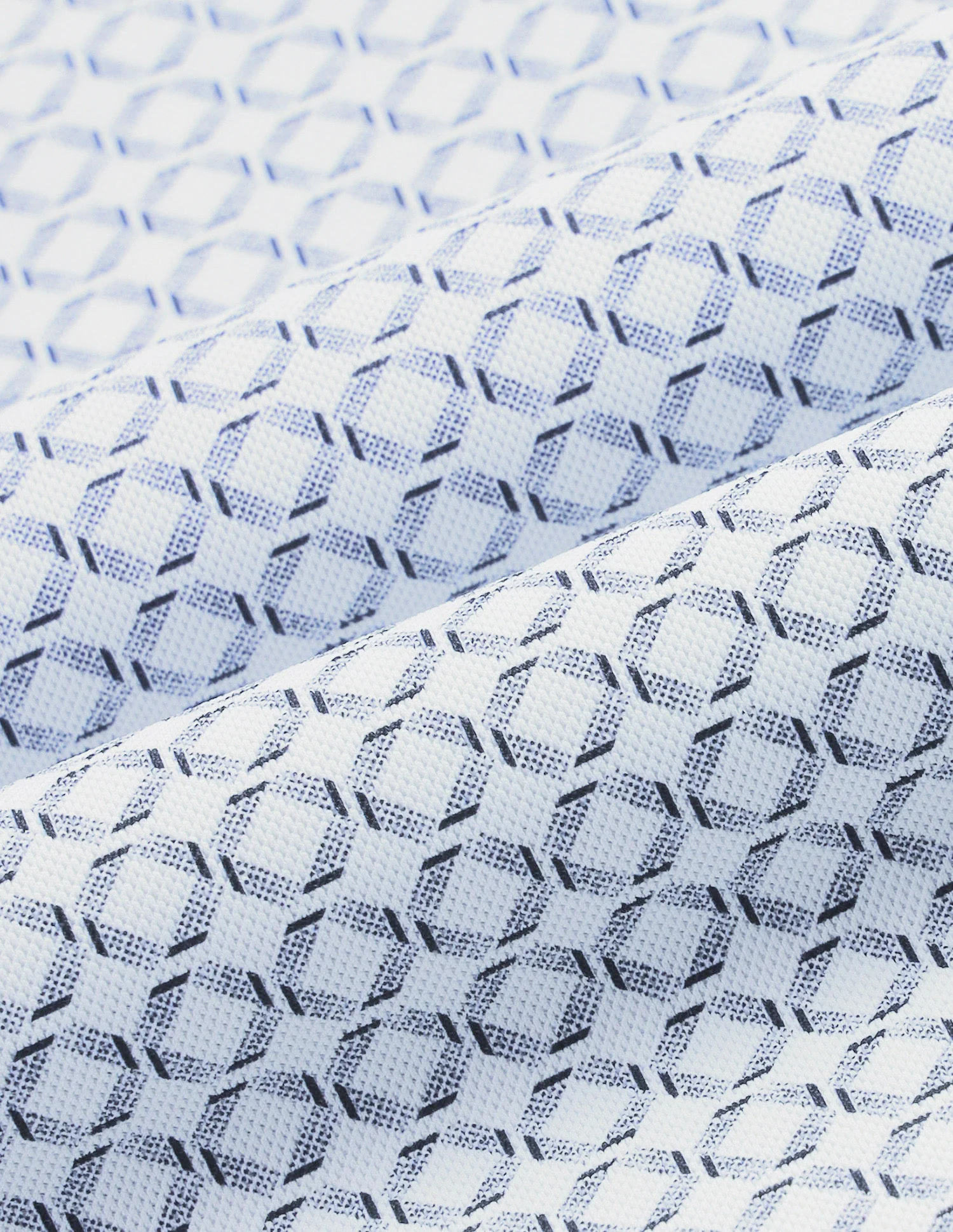Geometric Printed Slim Fit Polo Shirt - Image 2