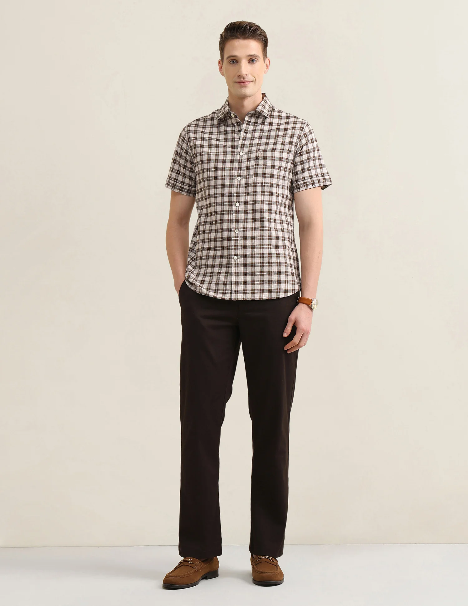 Gingham Checked Sotogrande Shirt - Image 3