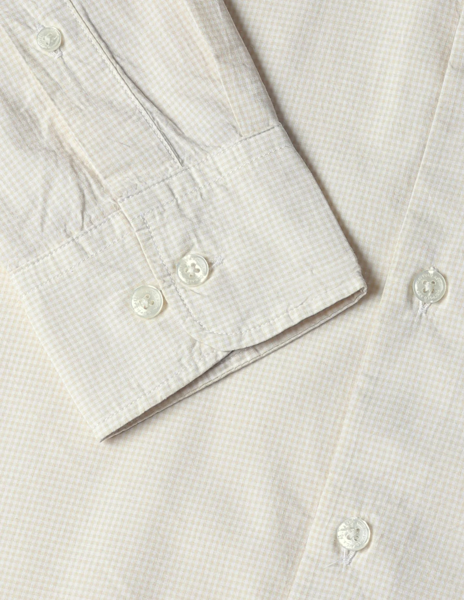 Gingham Checked Tailored Fit Shirt - Image 8
