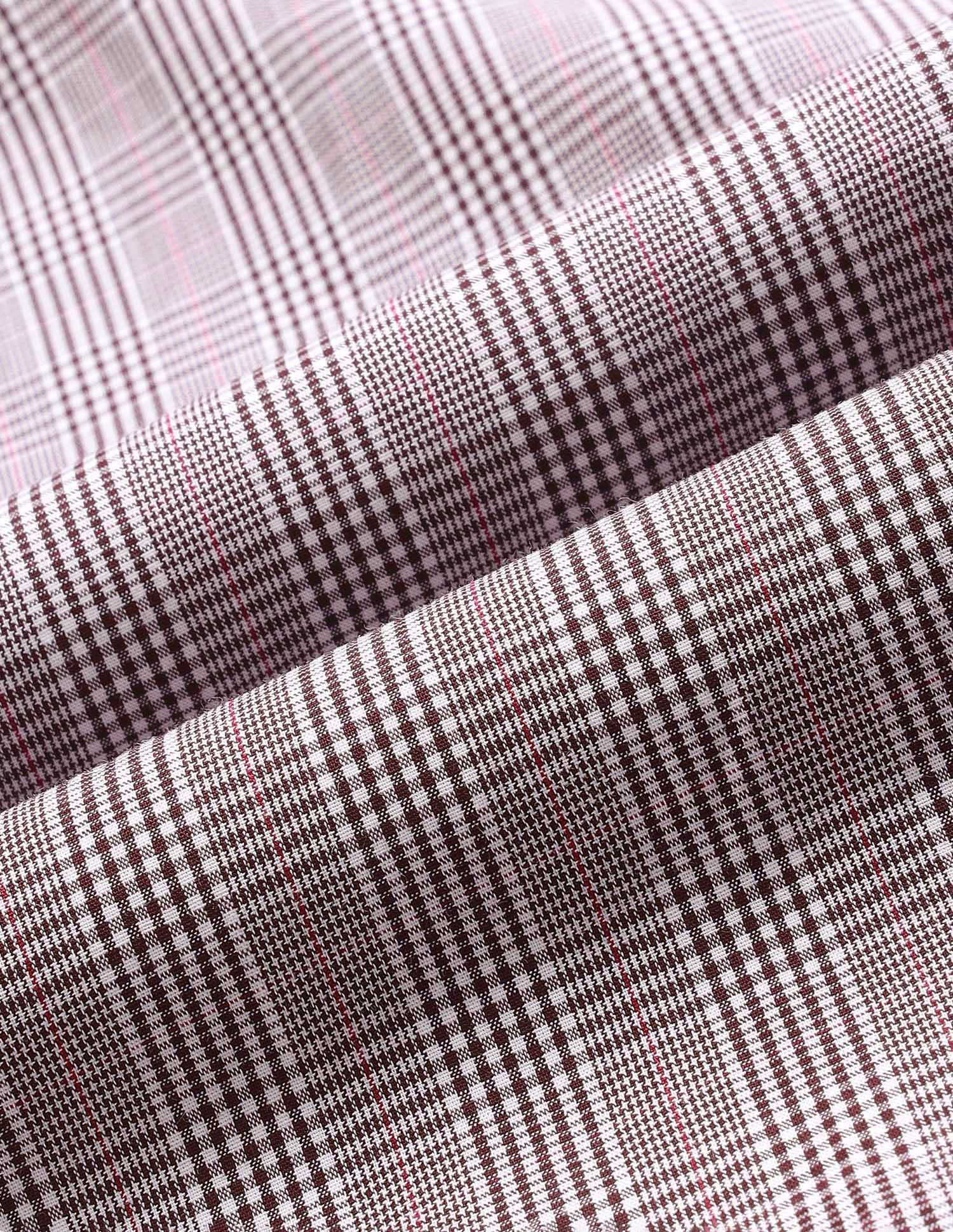 Glen Checked Tailored Fit Shirt - Image 2