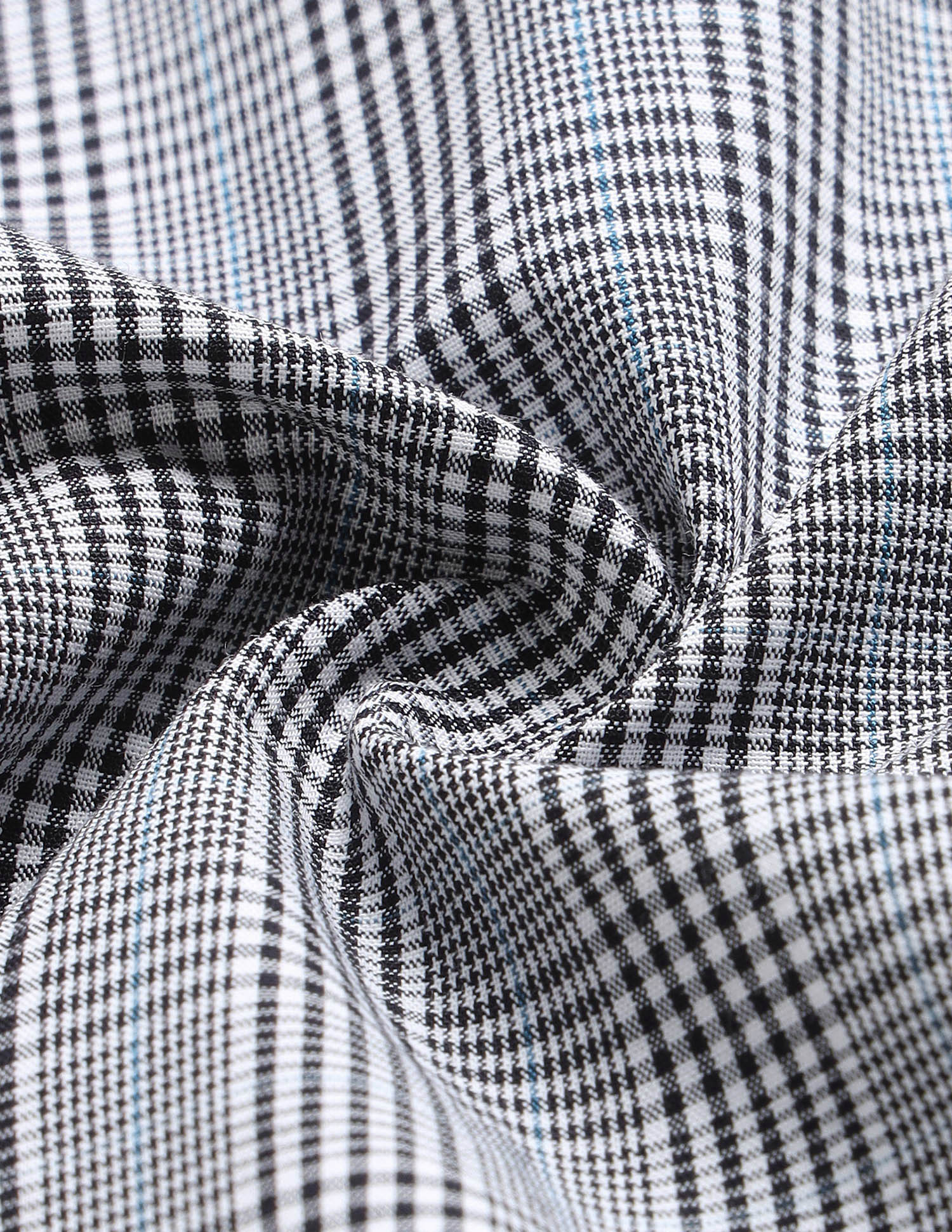 Glen Checked Tailored Fit Shirt - Image 9