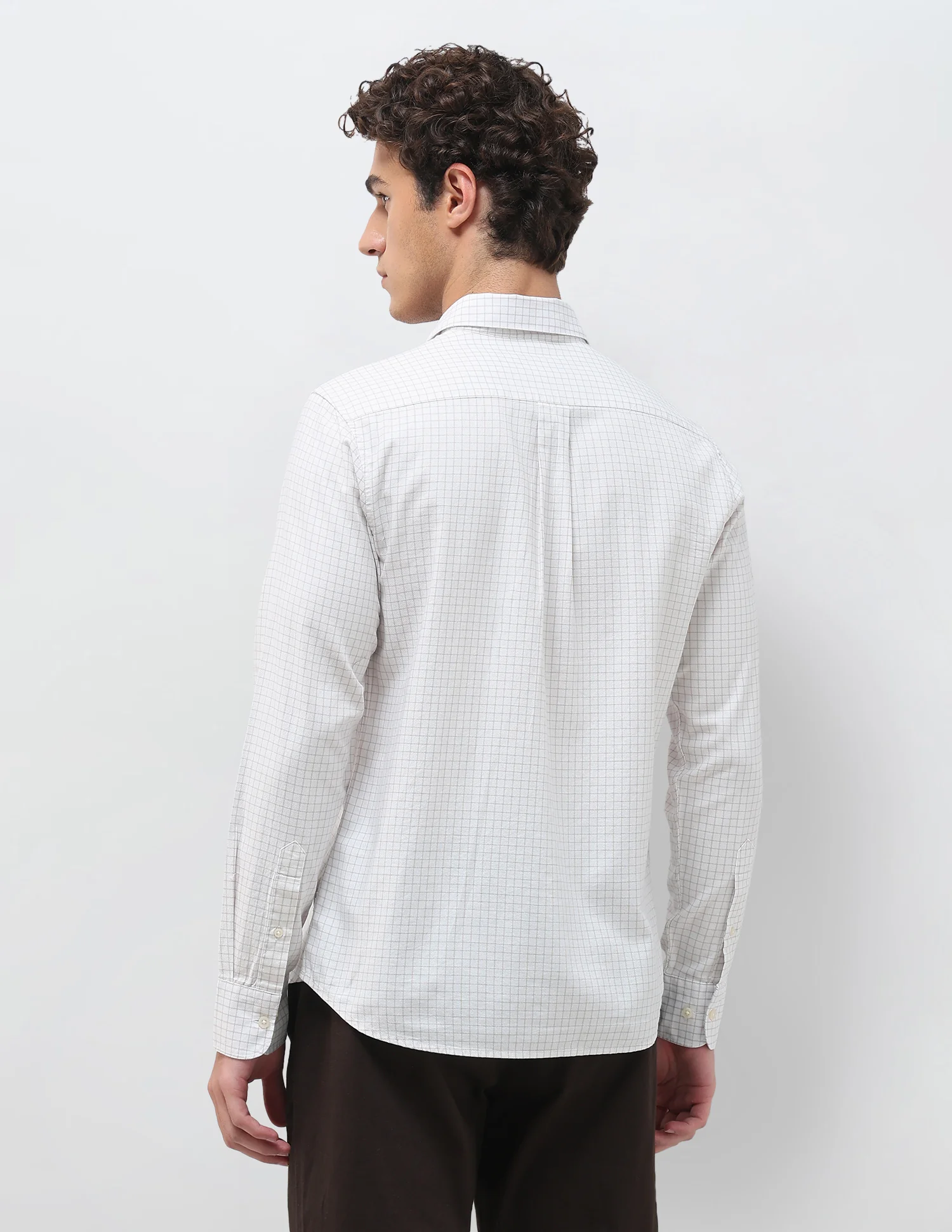 Graph Checked Regular Fit Shirt - Image 5