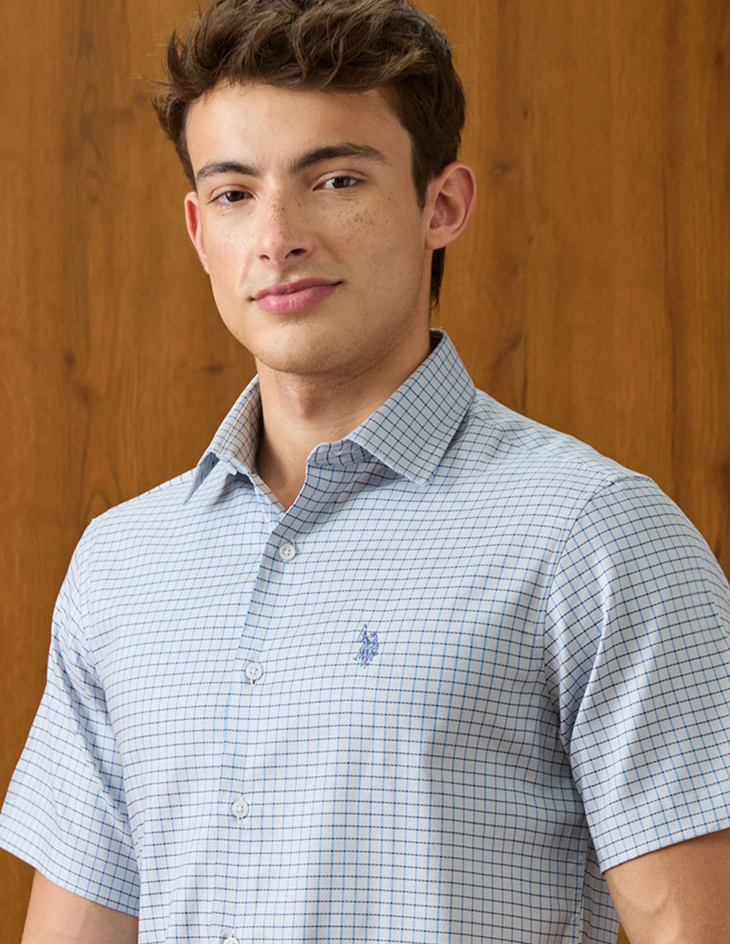 Graph Checked Twill Shirt - Image 7