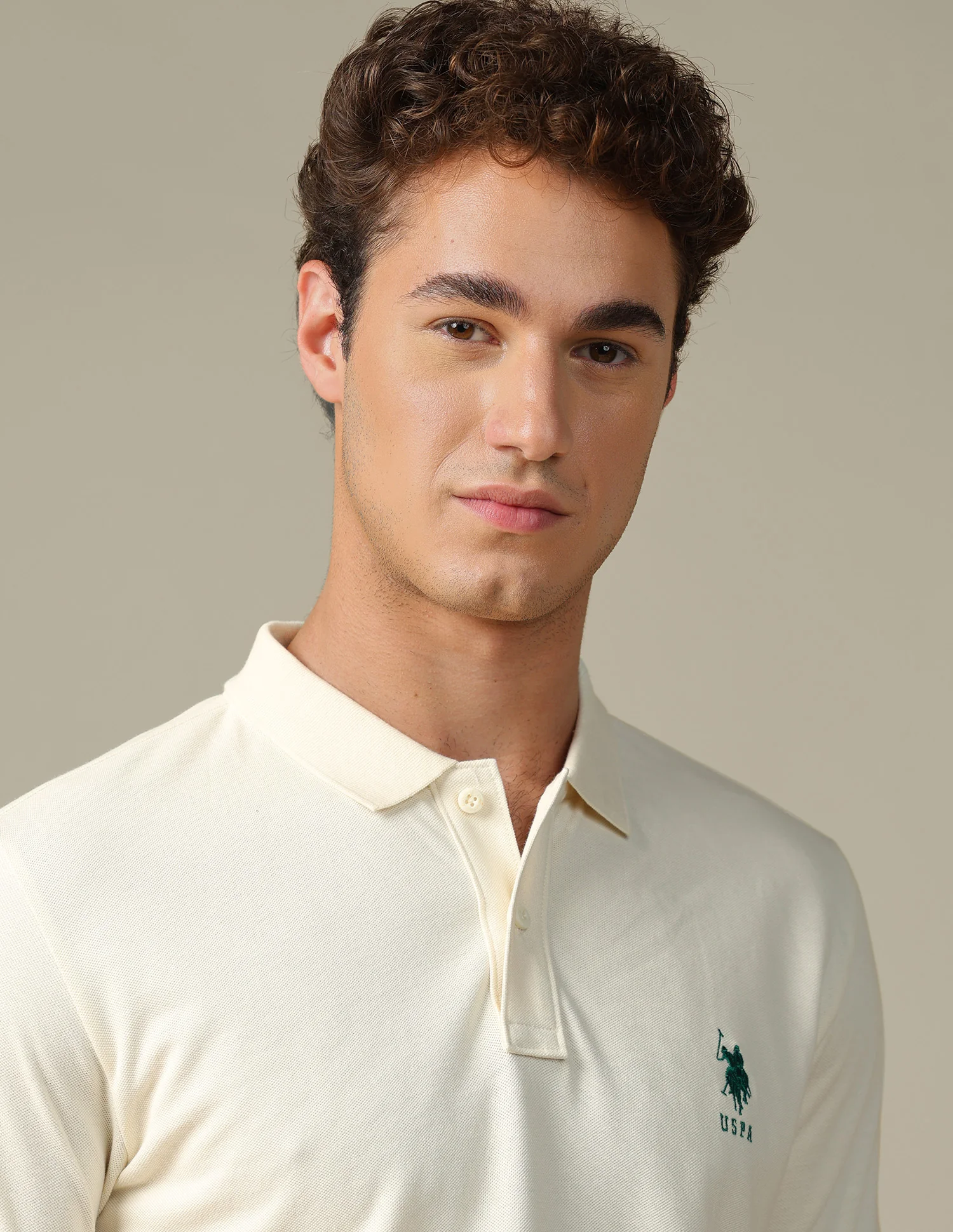 Graphic Brand Printed Regular Fit Polo Shirt - Image 7