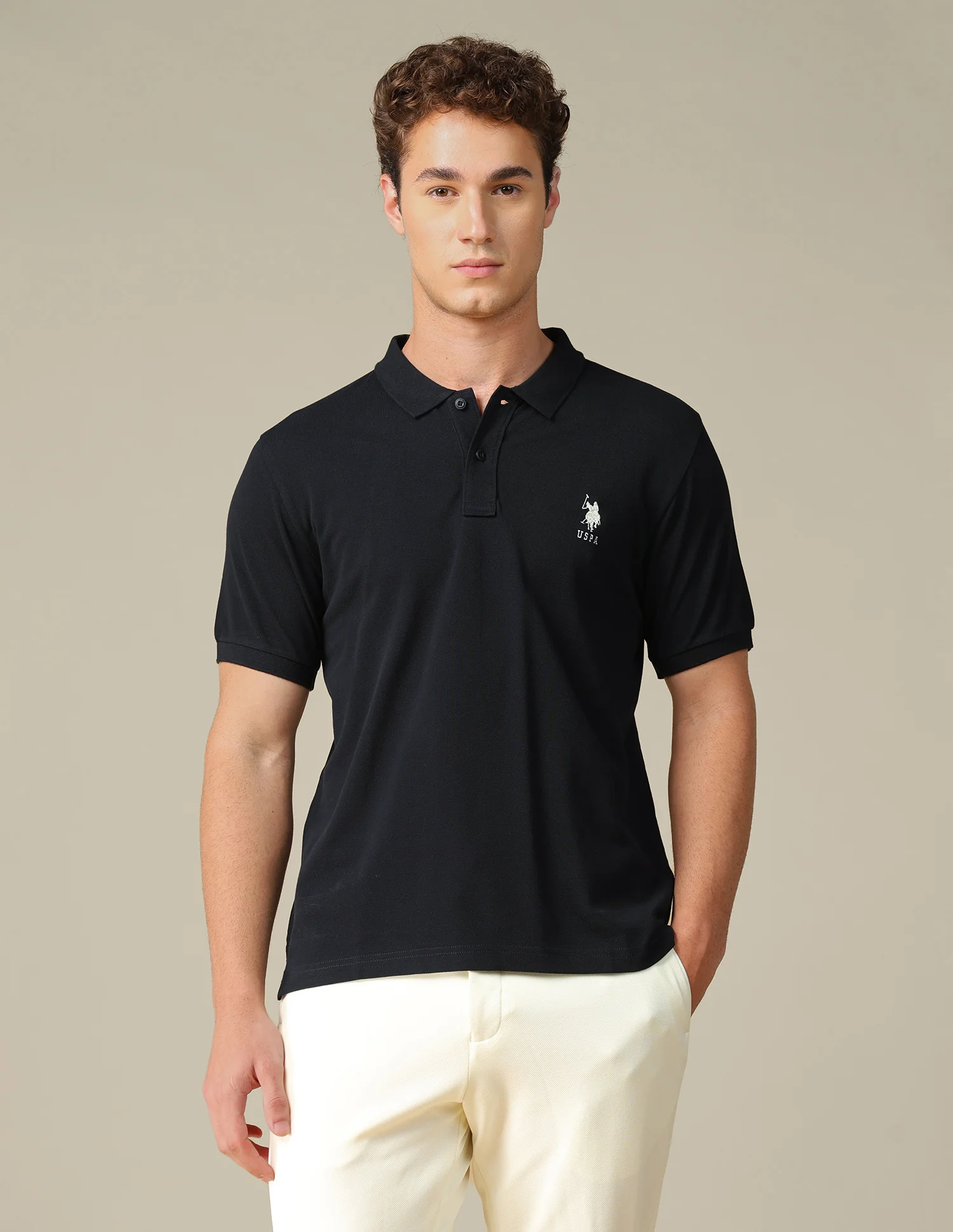 Graphic Brand Printed Regular Fit Polo Shirt - Image 6