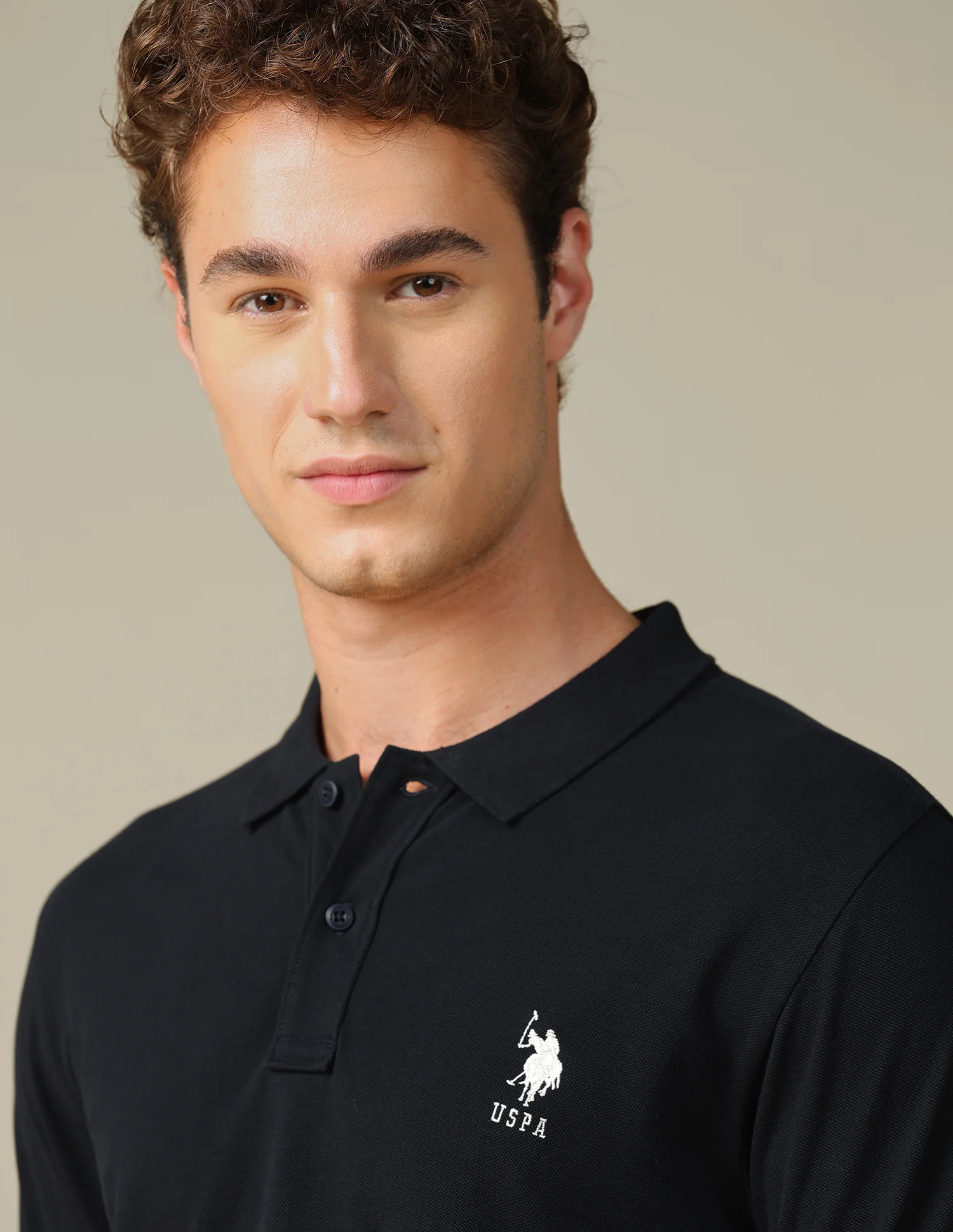 Graphic Brand Printed Regular Fit Polo Shirt - Image 7