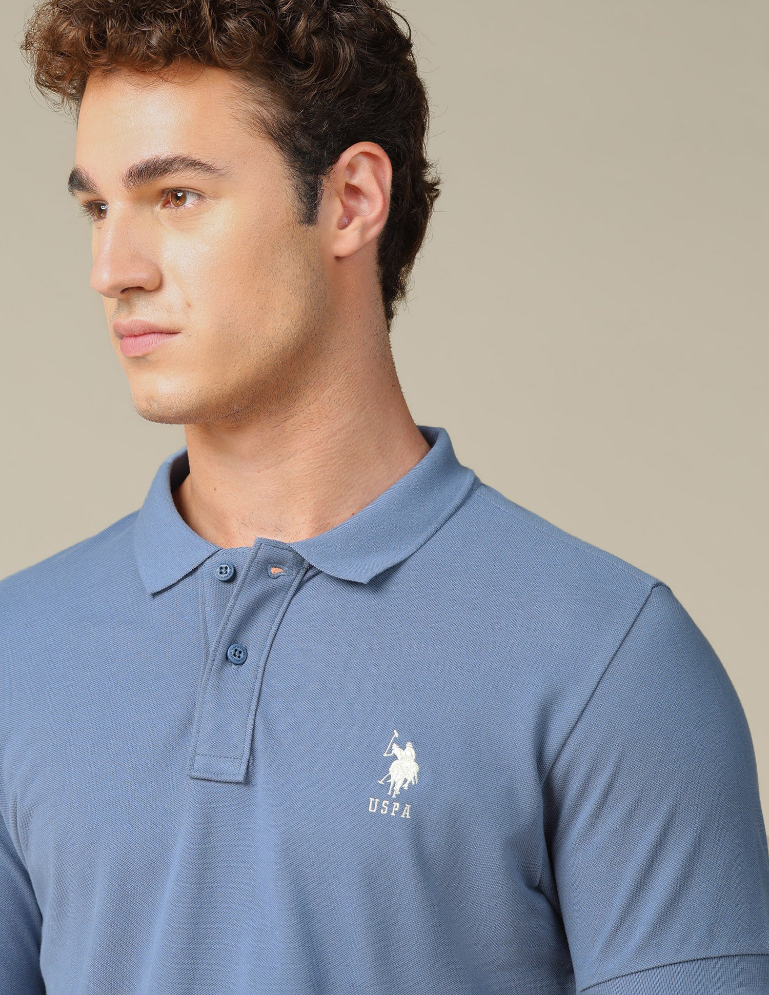 Graphic Brand Printed Regular Fit Polo Shirt - Image 7