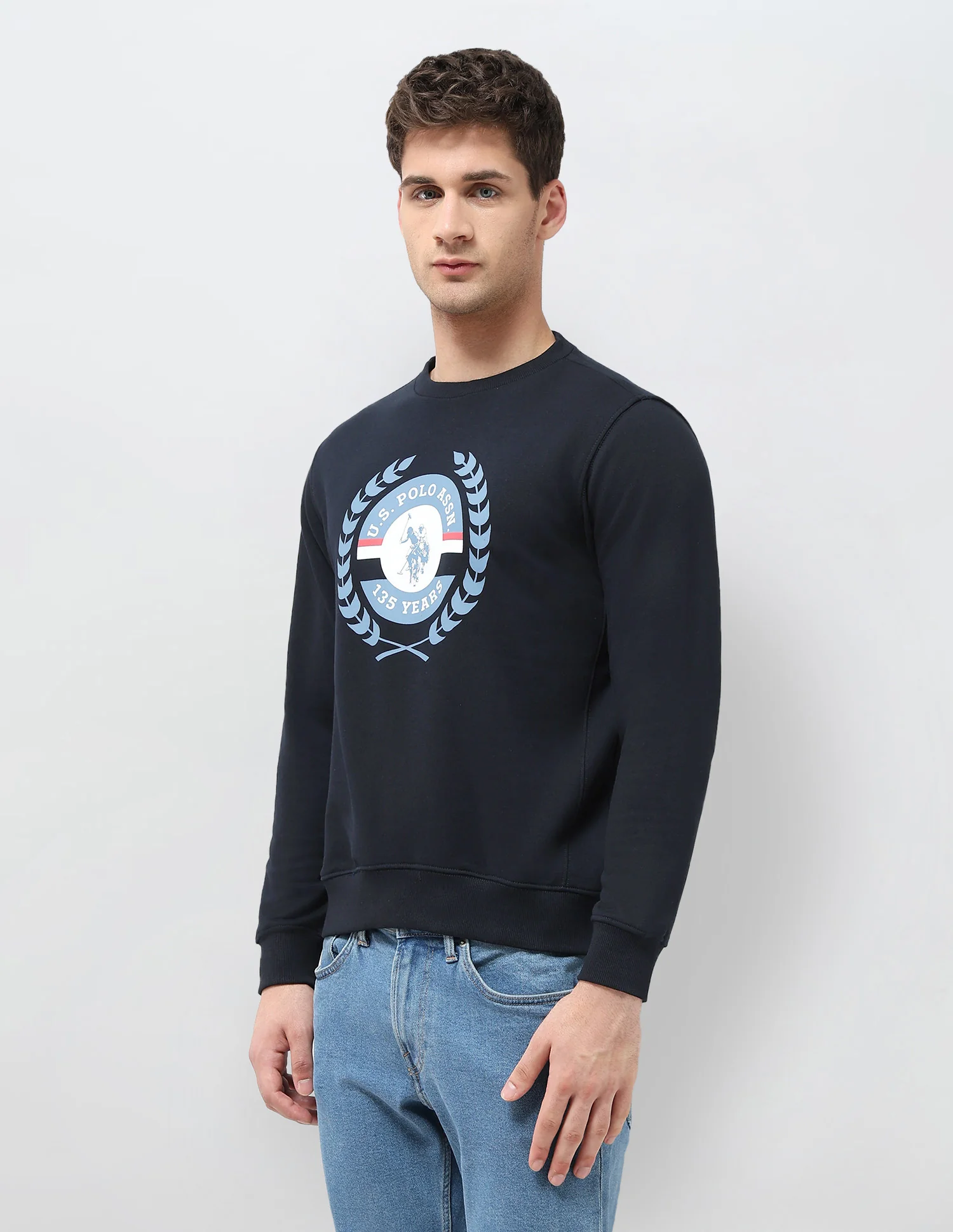 Graphic Brand Printed Regular Fit Sweatshirt - Image 4