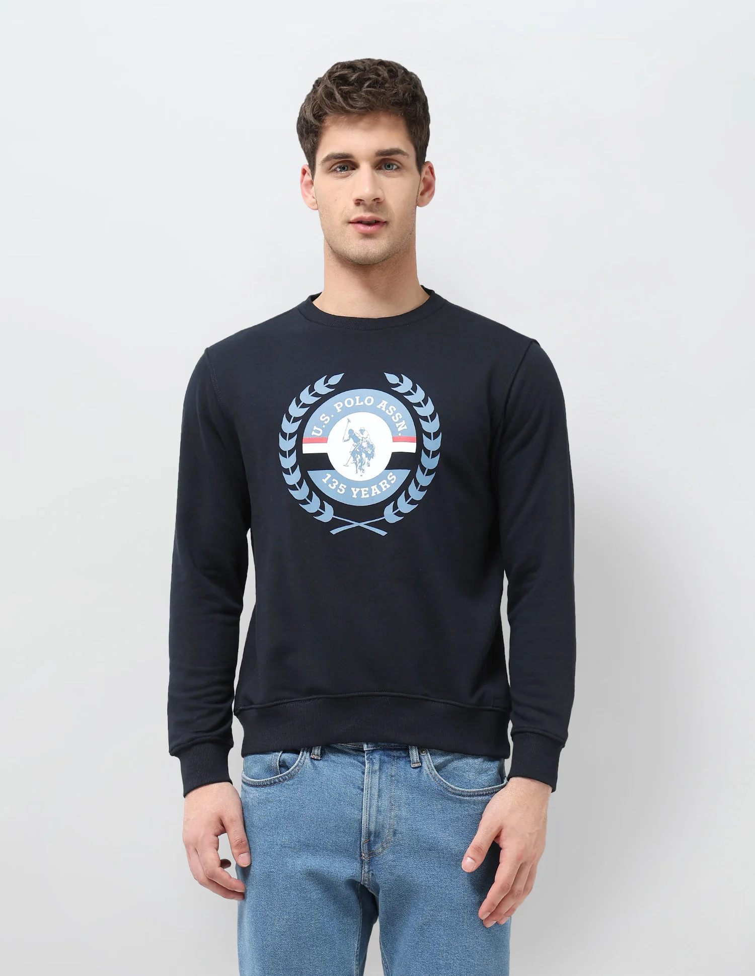 Graphic Brand Printed Regular Fit Sweatshirt - Image 6