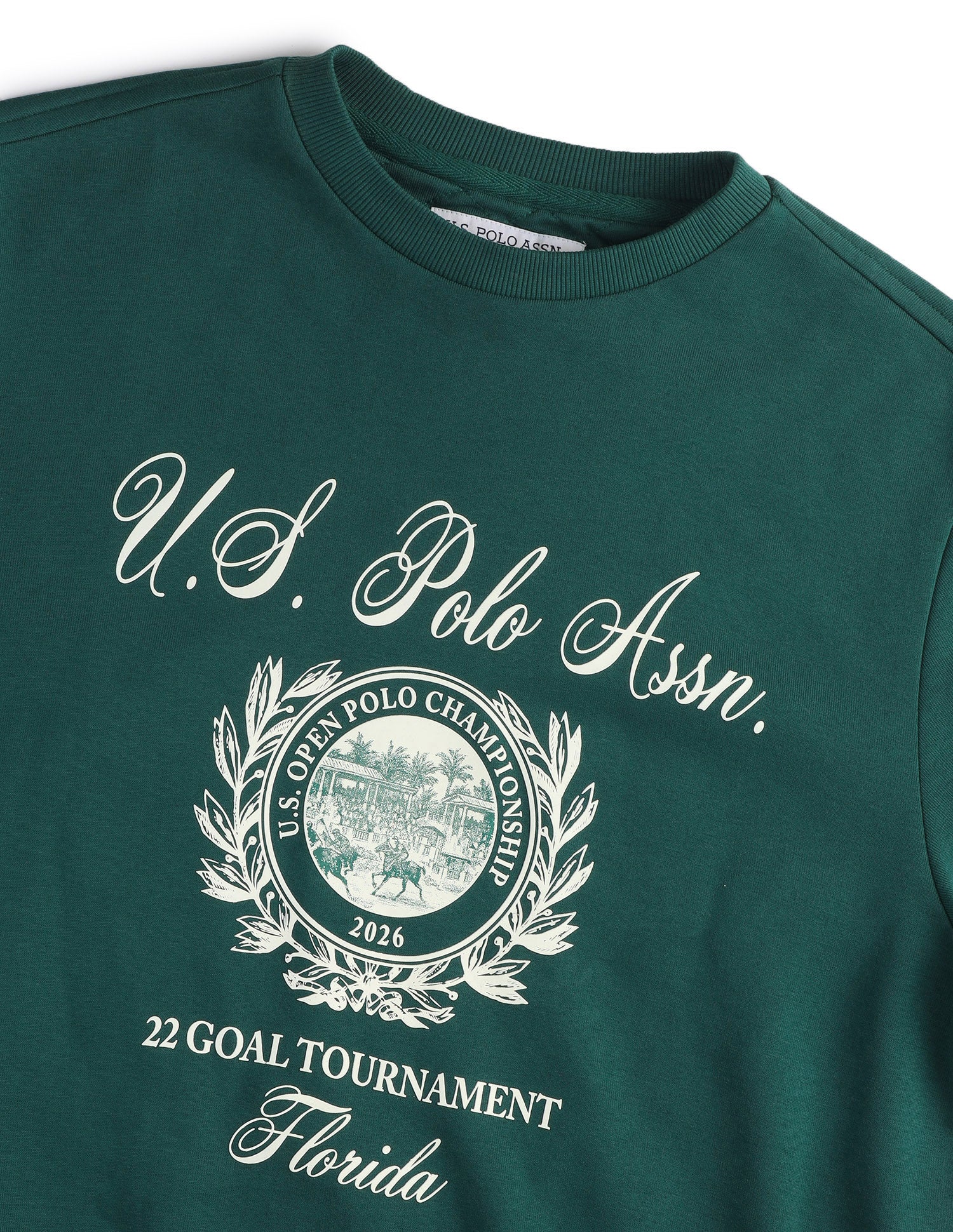 Graphic Brand Printed Regular Fit Sweatshirt - Image 8