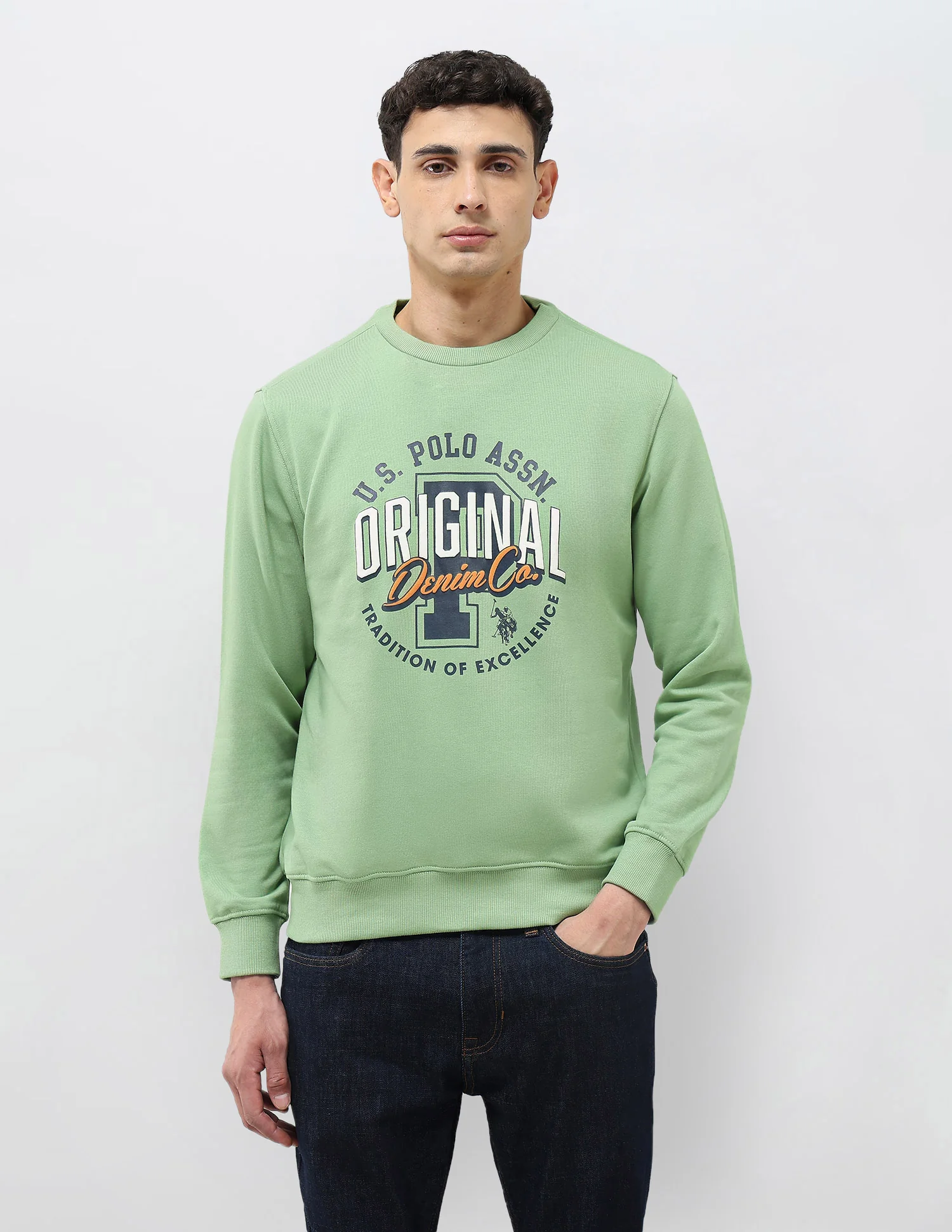 Graphic Brand Printed Regular Fit Sweatshirt - Image 6