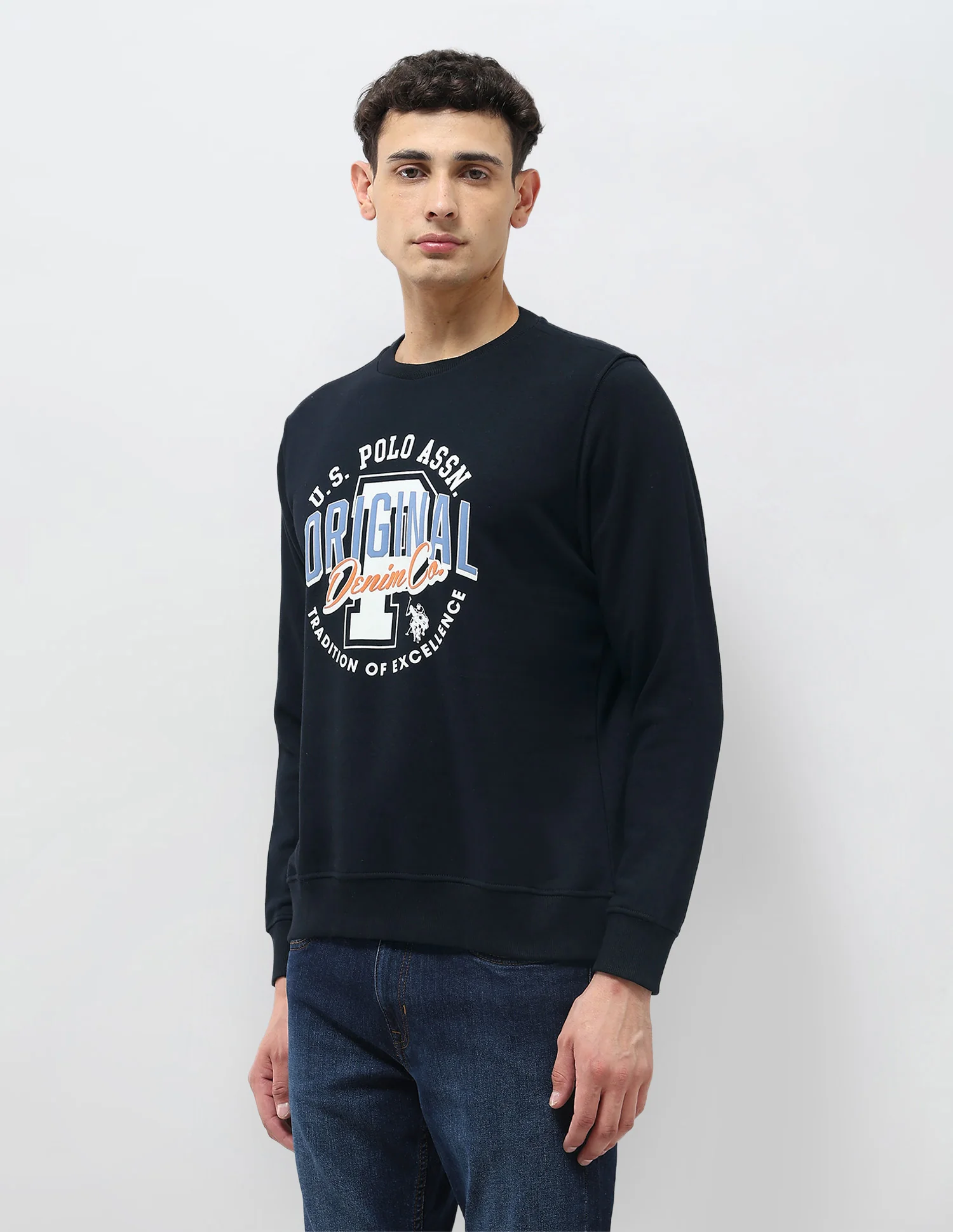 Graphic Brand Printed Regular Fit Sweatshirt - Image 4