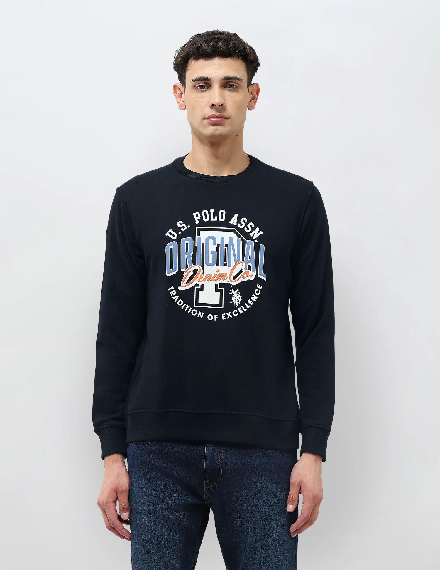 Graphic Brand Printed Regular Fit Sweatshirt - Image 6