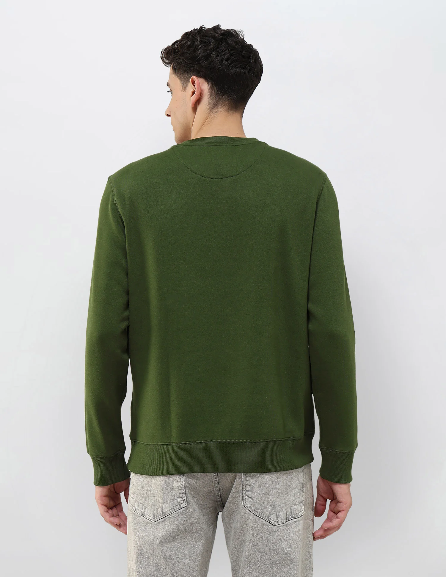 Graphic Brand Printed Regular Fit Sweatshirt - Image 5