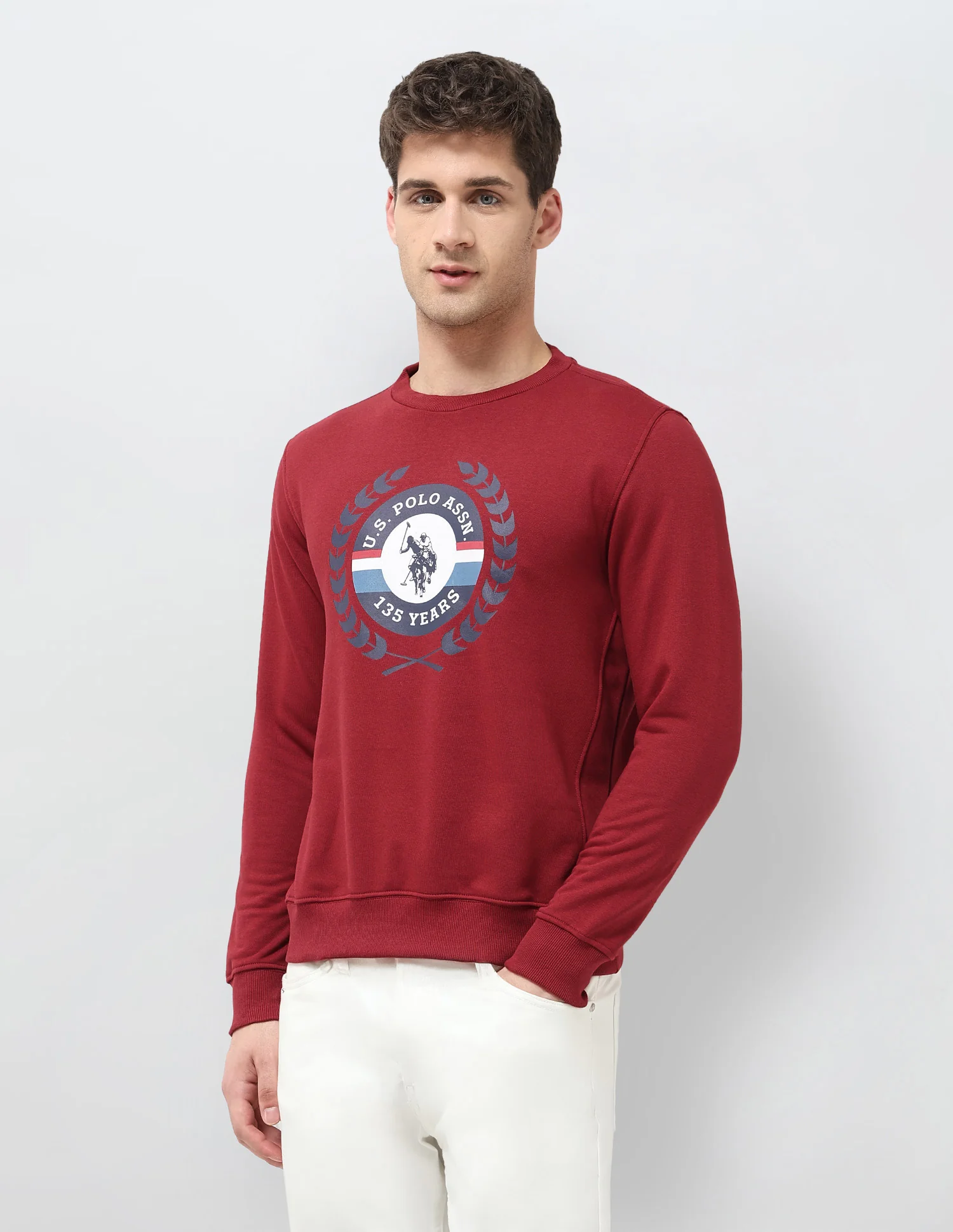 Graphic Brand Printed Regular Fit Sweatshirt - Image 4