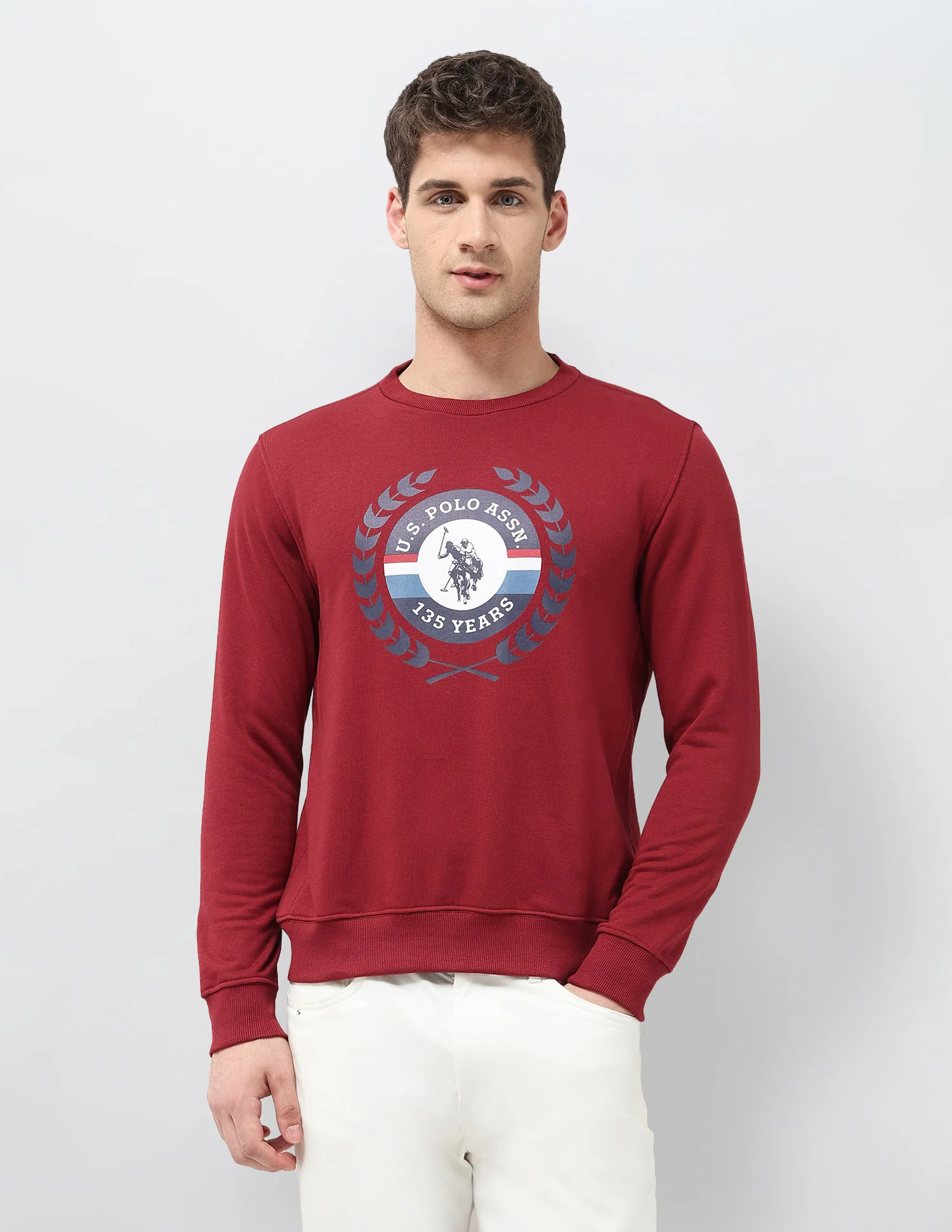 Graphic Brand Printed Regular Fit Sweatshirt - Image 6