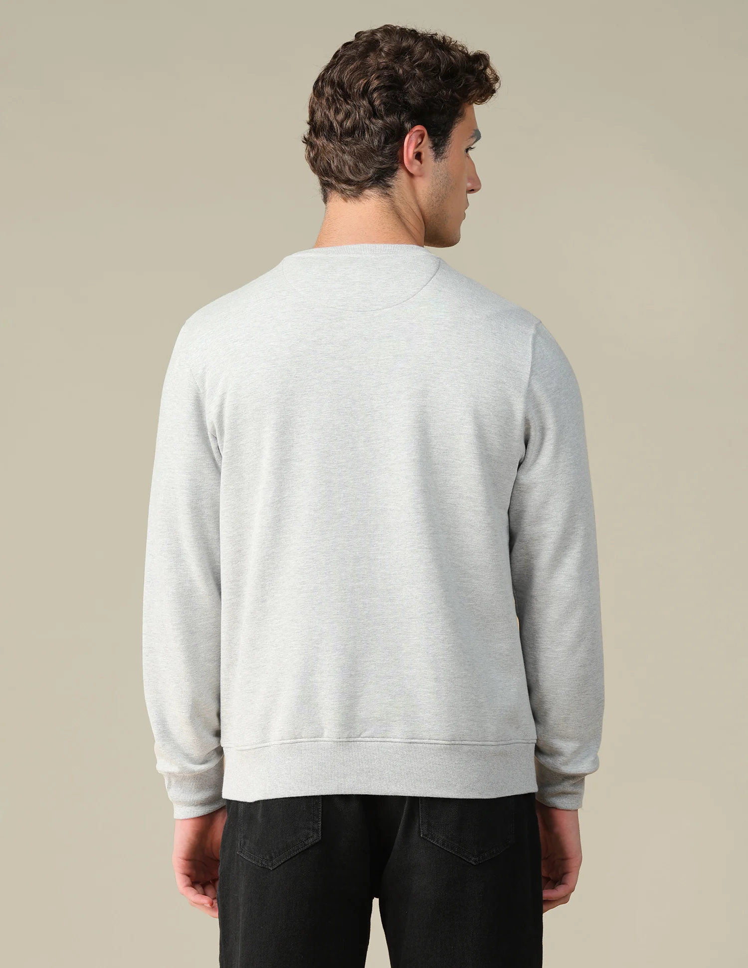 Graphic Brand Printed Regular Fit Sweatshirt - Image 5