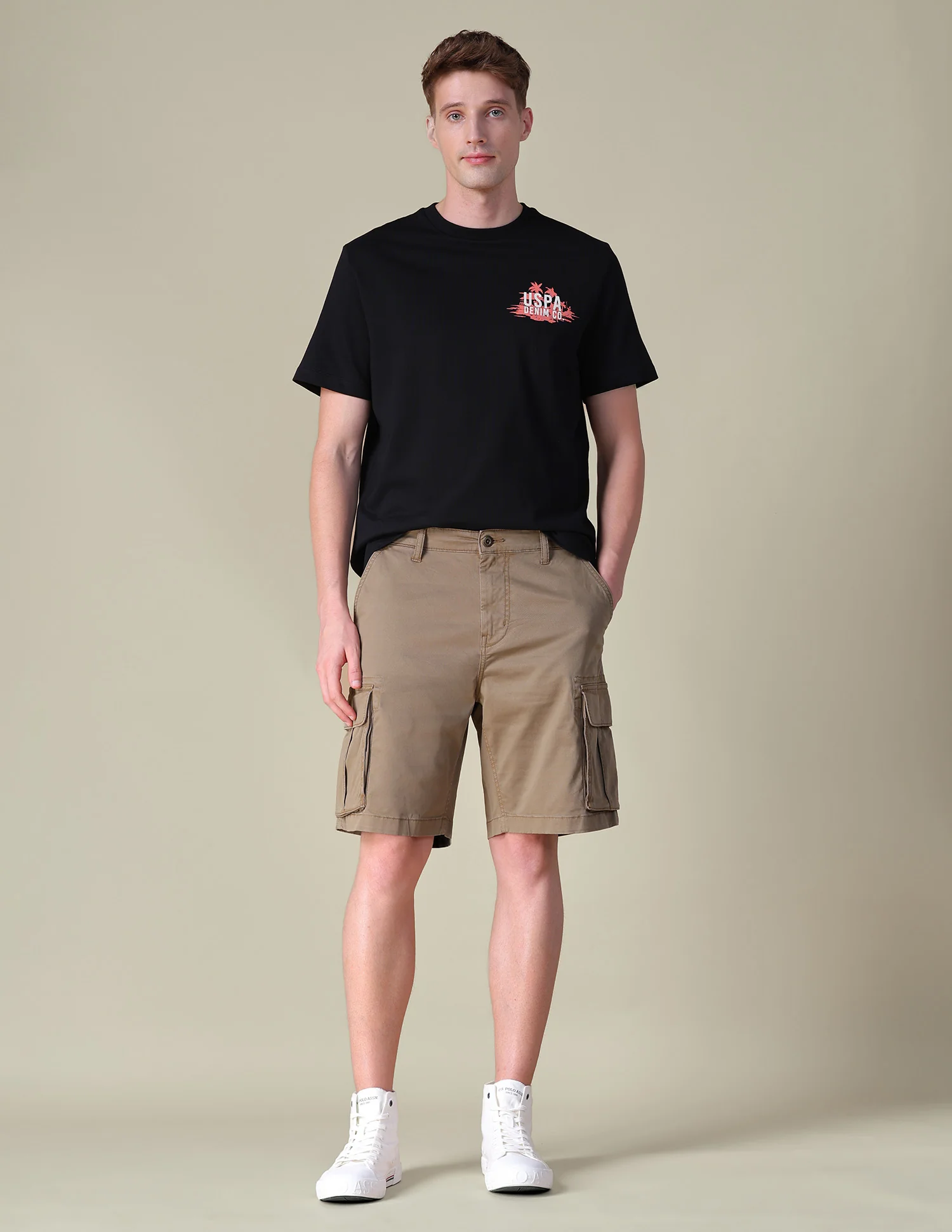 Graphic Brand Printed Relaxed Fit T-Shirt - Image 3