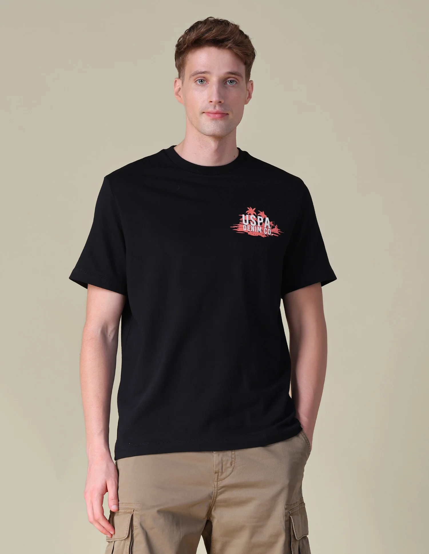 Graphic Brand Printed Relaxed Fit T-Shirt - Image 6