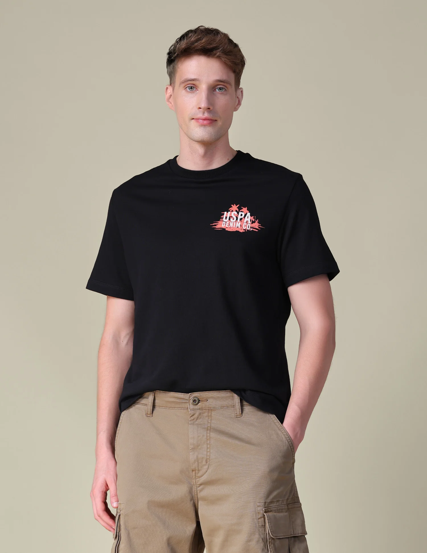 Graphic Brand Printed Relaxed Fit T-Shirt - Image 8