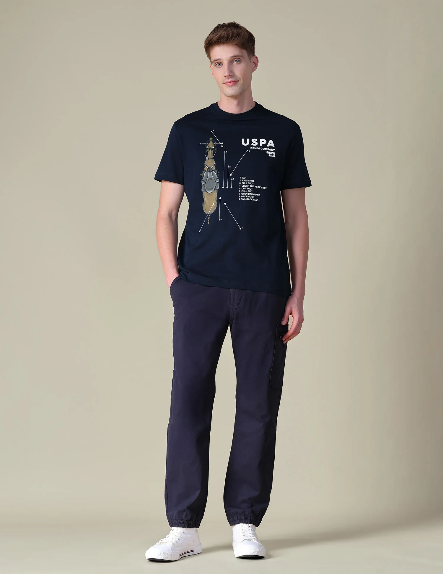 Graphic Brand Printed Relaxed Fit T-Shirt - Image 3