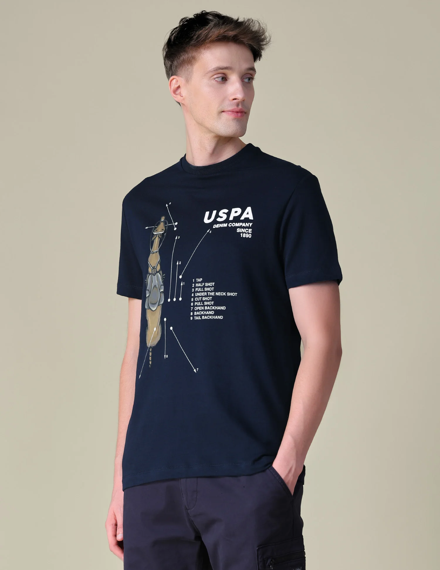 Graphic Brand Printed Relaxed Fit T-Shirt - Image 4
