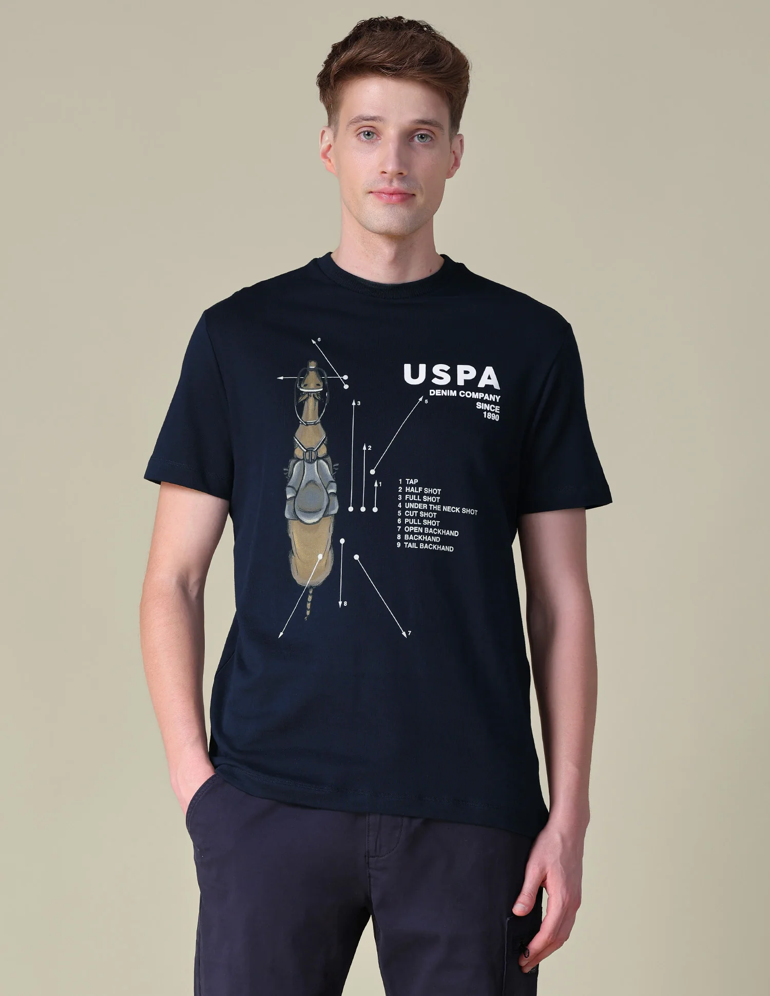 Graphic Brand Printed Relaxed Fit T-Shirt - Image 6