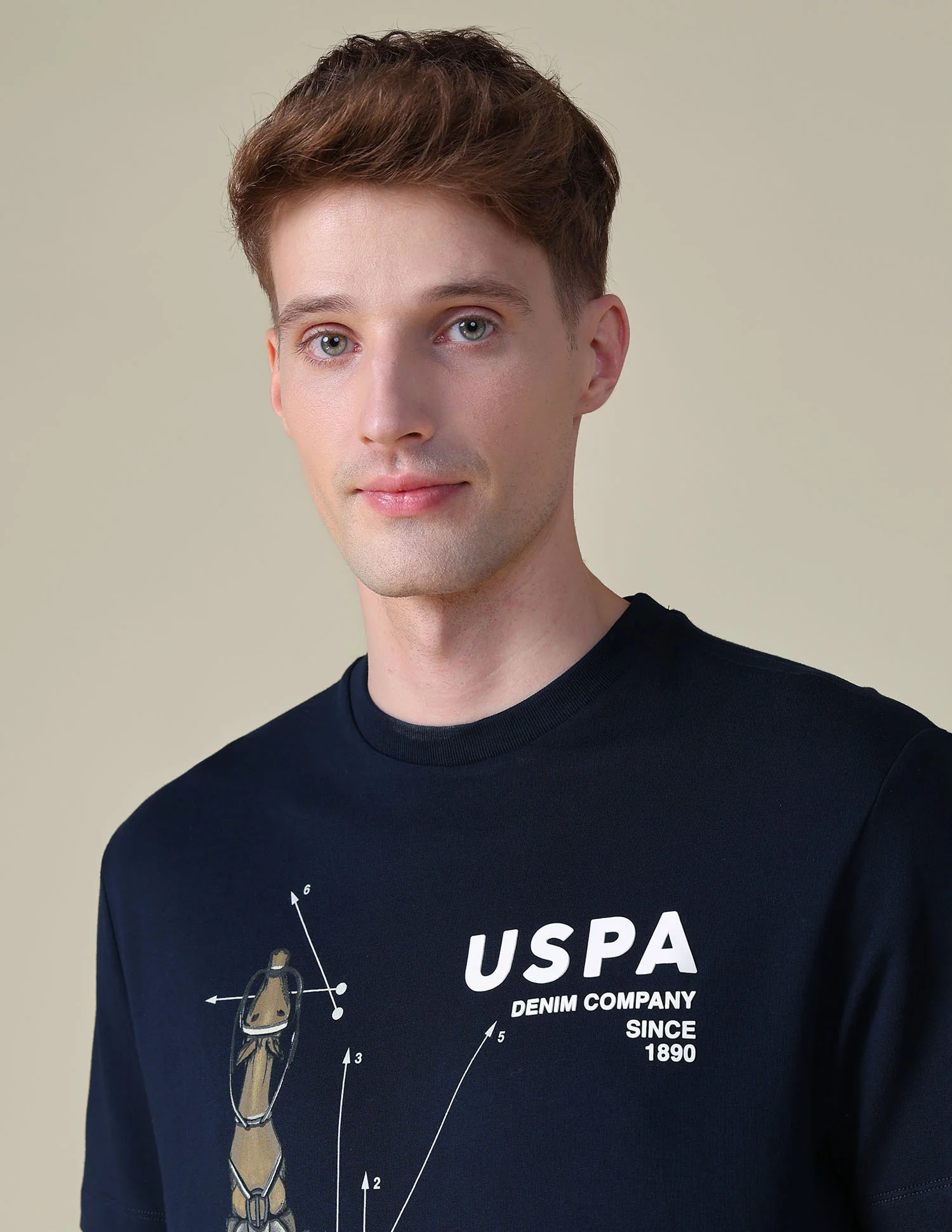 Graphic Brand Printed Relaxed Fit T-Shirt - Image 7