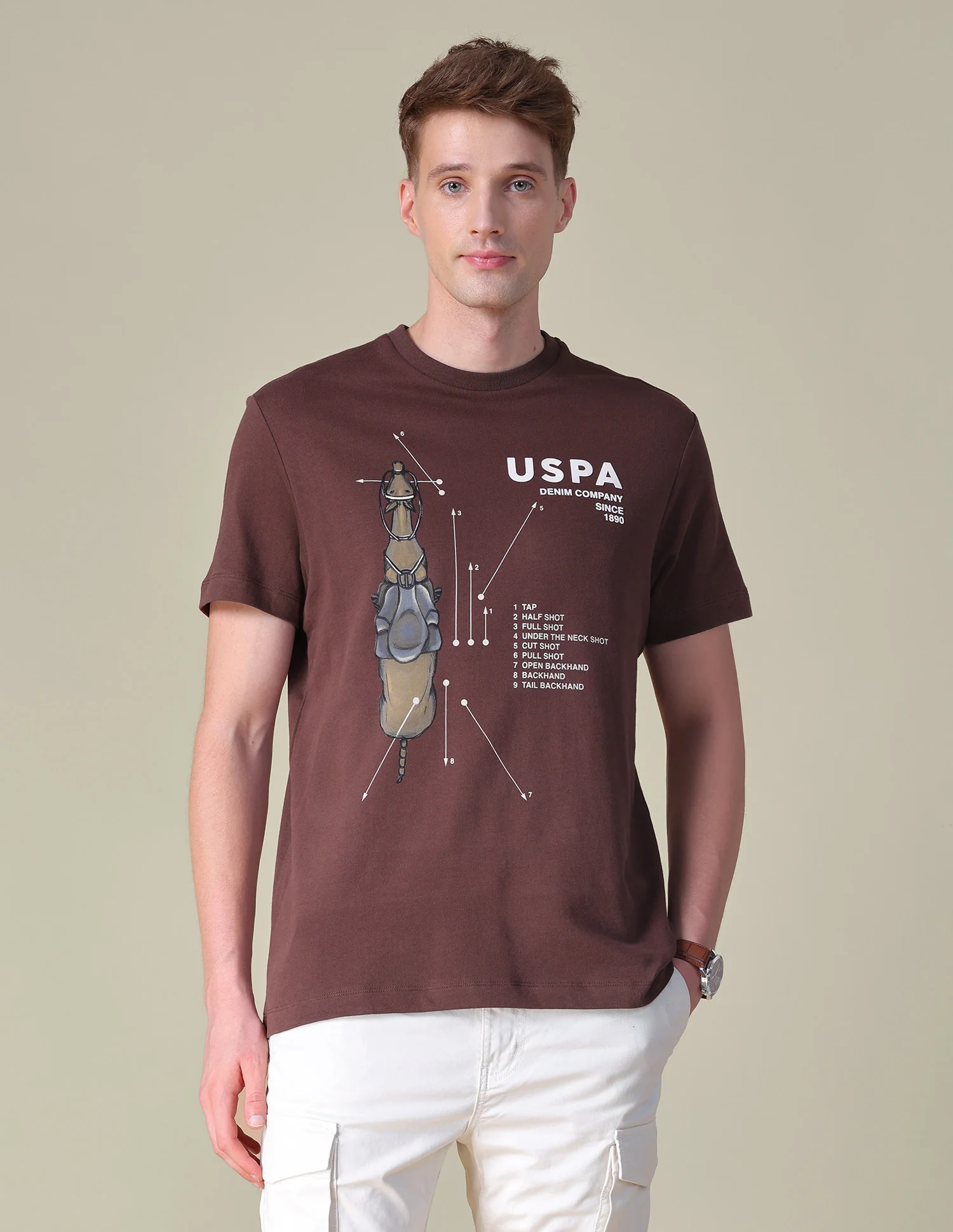 Graphic Brand Printed Relaxed Fit T-Shirt - Image 6