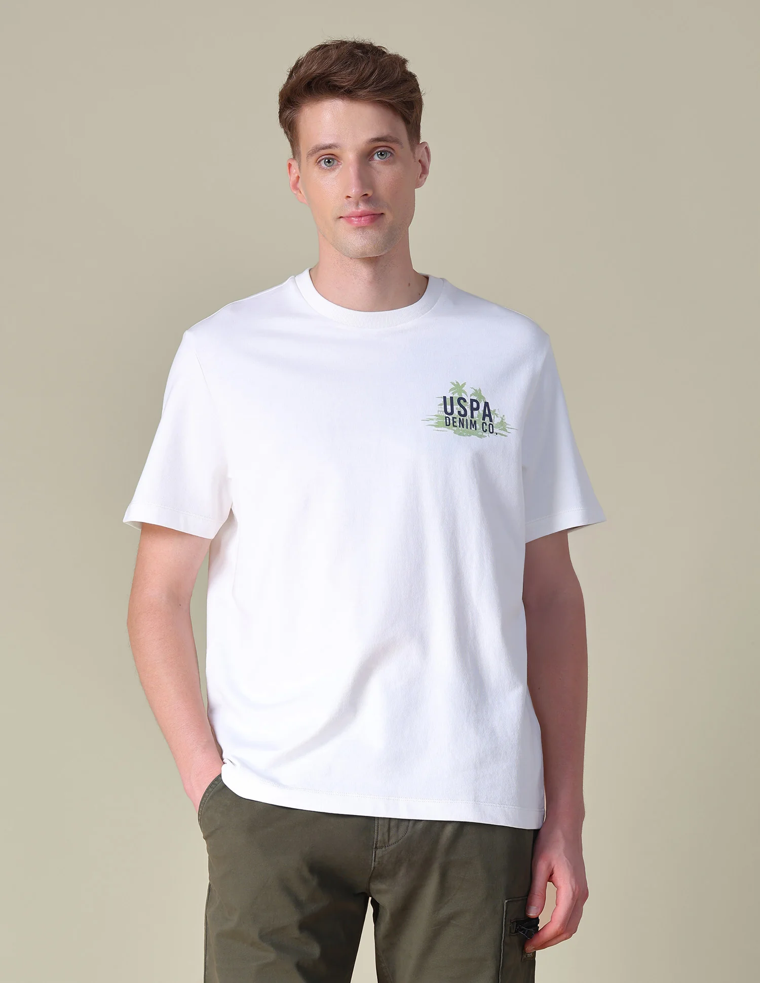 Graphic Brand Printed Relaxed Fit T-Shirt - Image 6