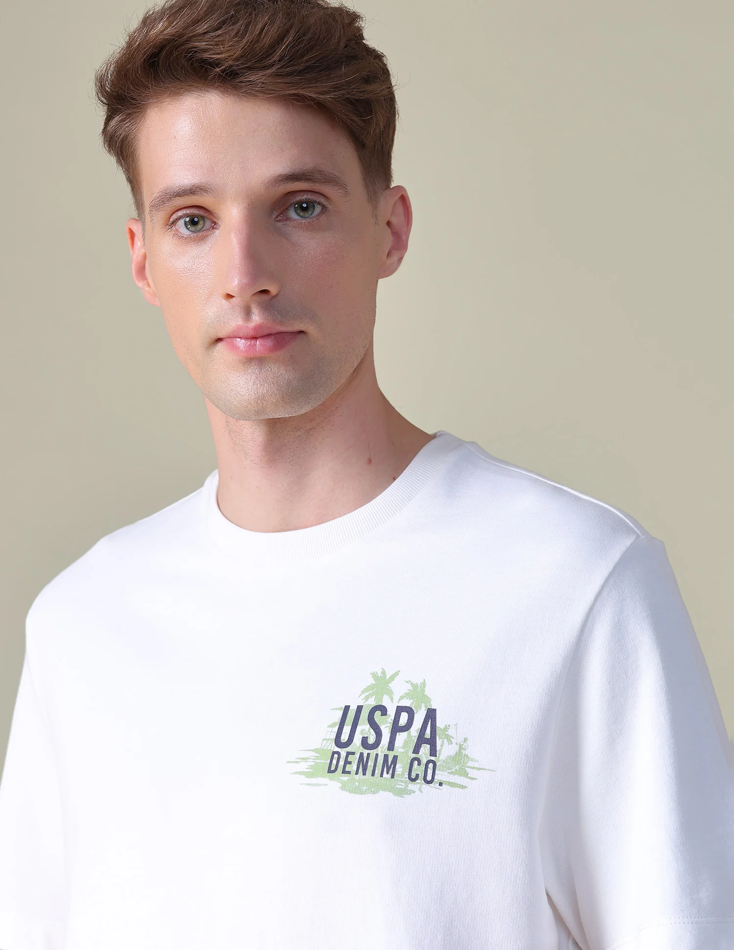 Graphic Brand Printed Relaxed Fit T-Shirt - Image 7