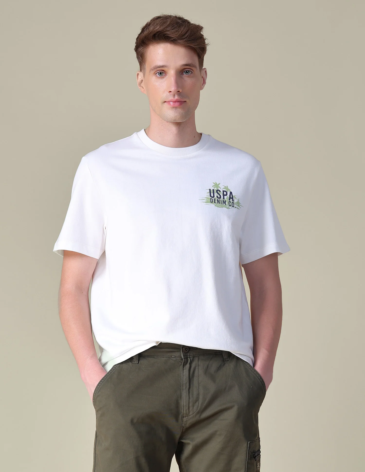 Graphic Brand Printed Relaxed Fit T-Shirt - Image 8