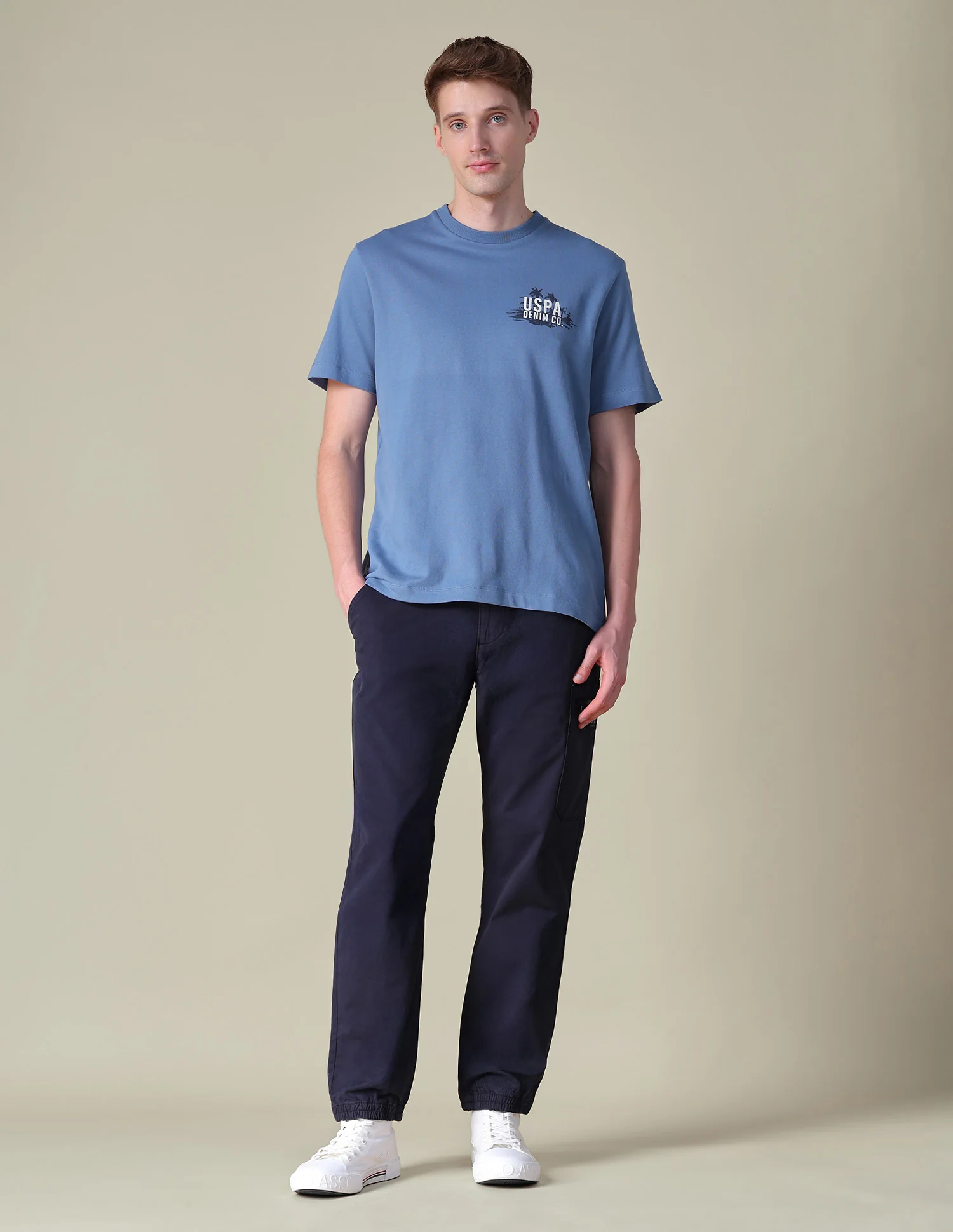 Graphic Brand Printed Relaxed Fit T-Shirt - Image 3