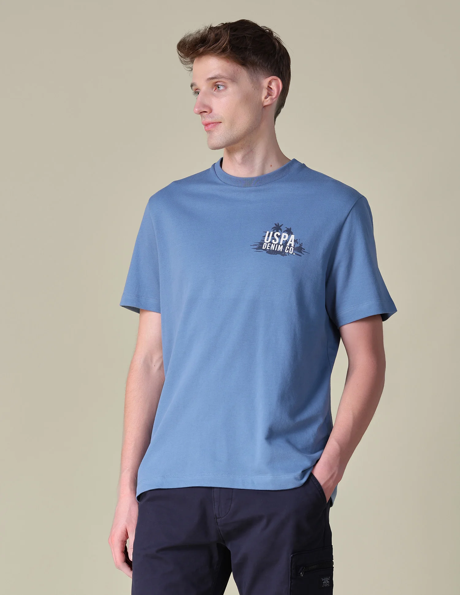 Graphic Brand Printed Relaxed Fit T-Shirt - Image 4
