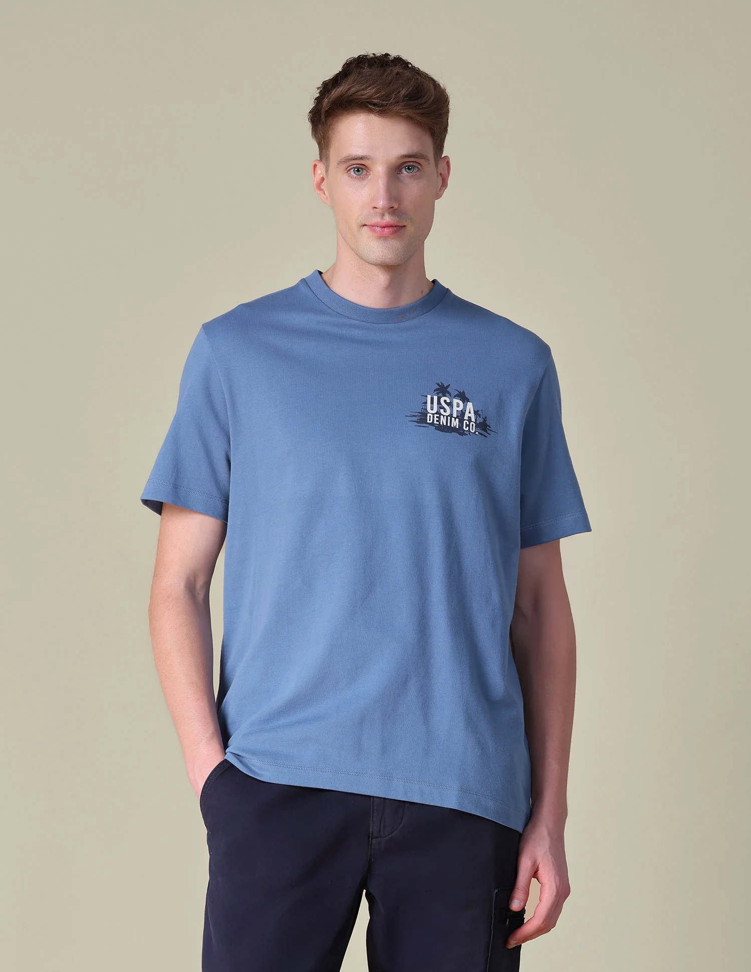 Graphic Brand Printed Relaxed Fit T-Shirt - Image 6